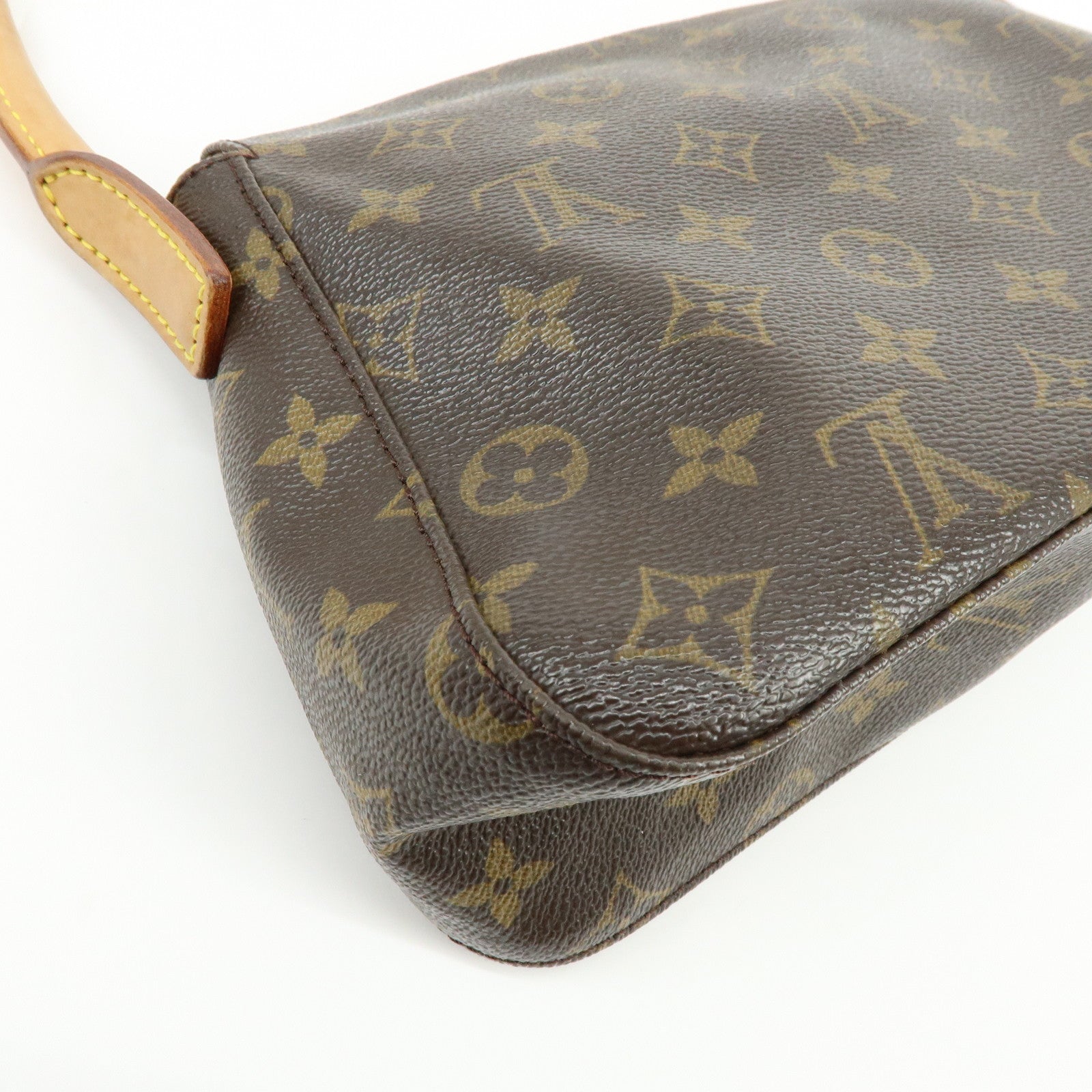 Louis Vuitton Monogram Mini Looping Shoulder Bag Brown M51147