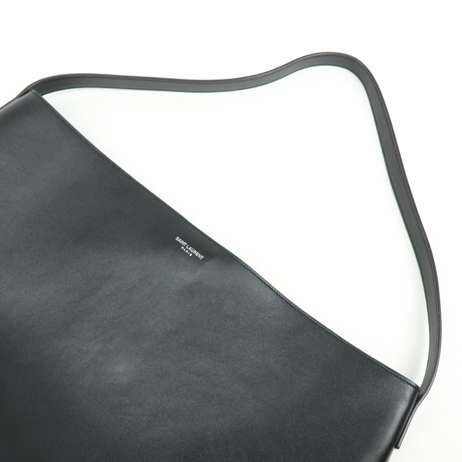 SAINT LAURENT PARIS Sac Bold Hobo Calf Leather Shoulder Bag 819623