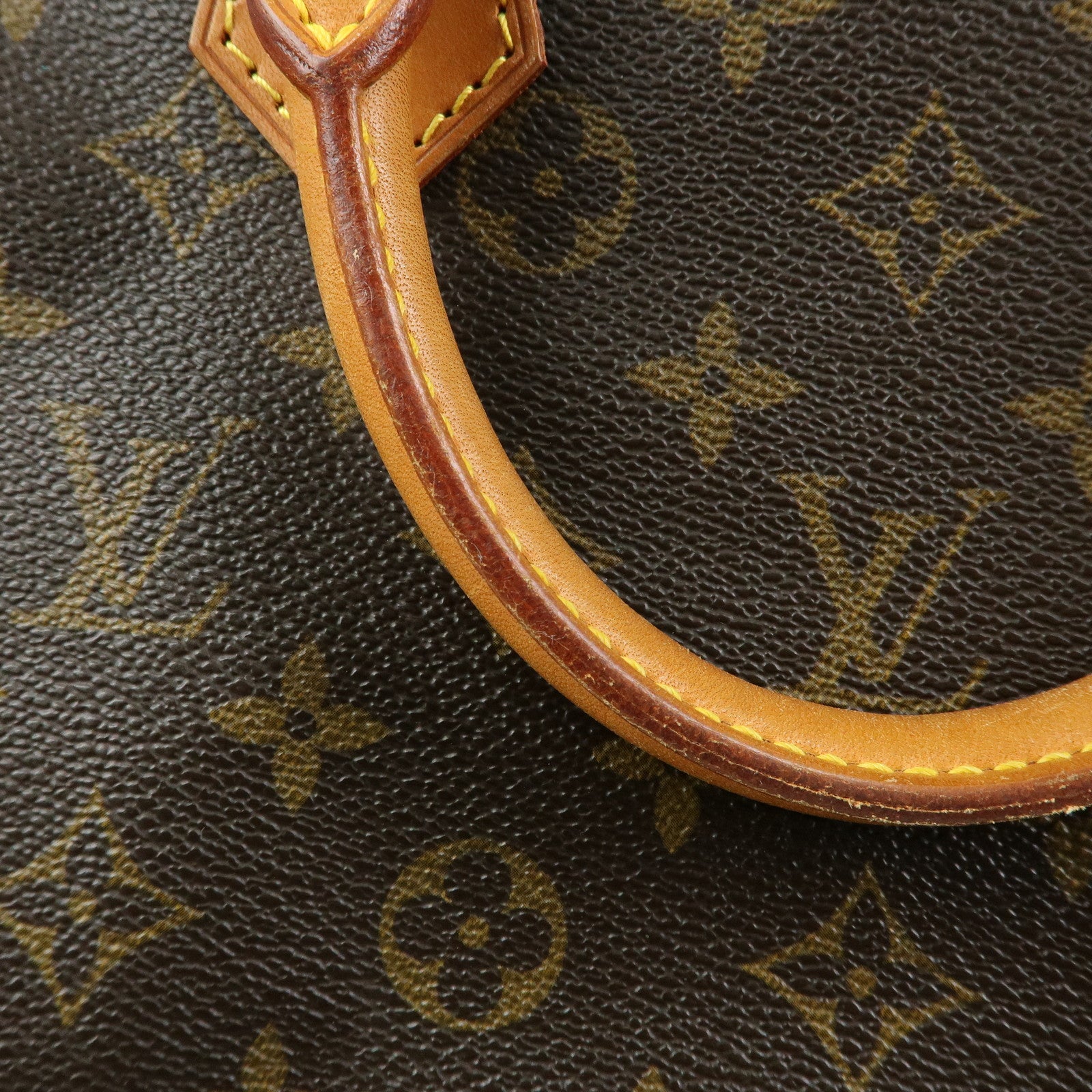 Louis Vuitton Monogram Speedy 40 Hand Bag Boston Bag Brown M41522