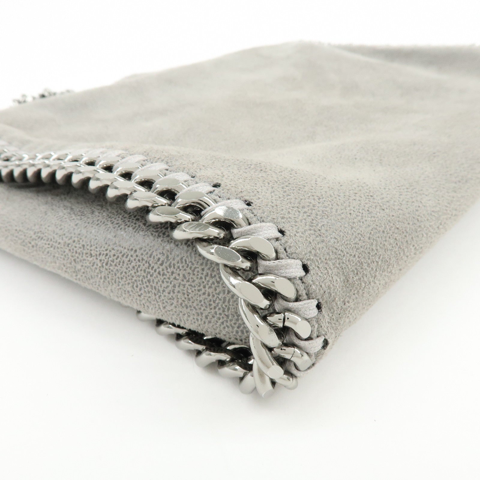 STELLA MCCARTNEY Falabella Faux Leather 2Way Bag Grey 371223