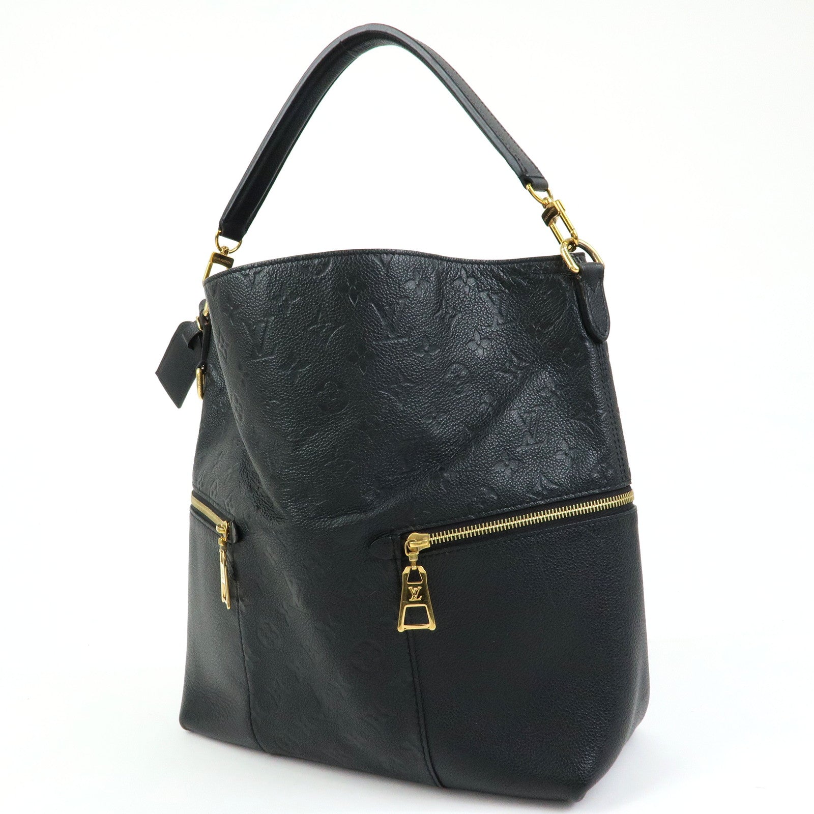 Louis Vuitton Monogram Empreinte Merry Leather 2Way Bag Noir M44014