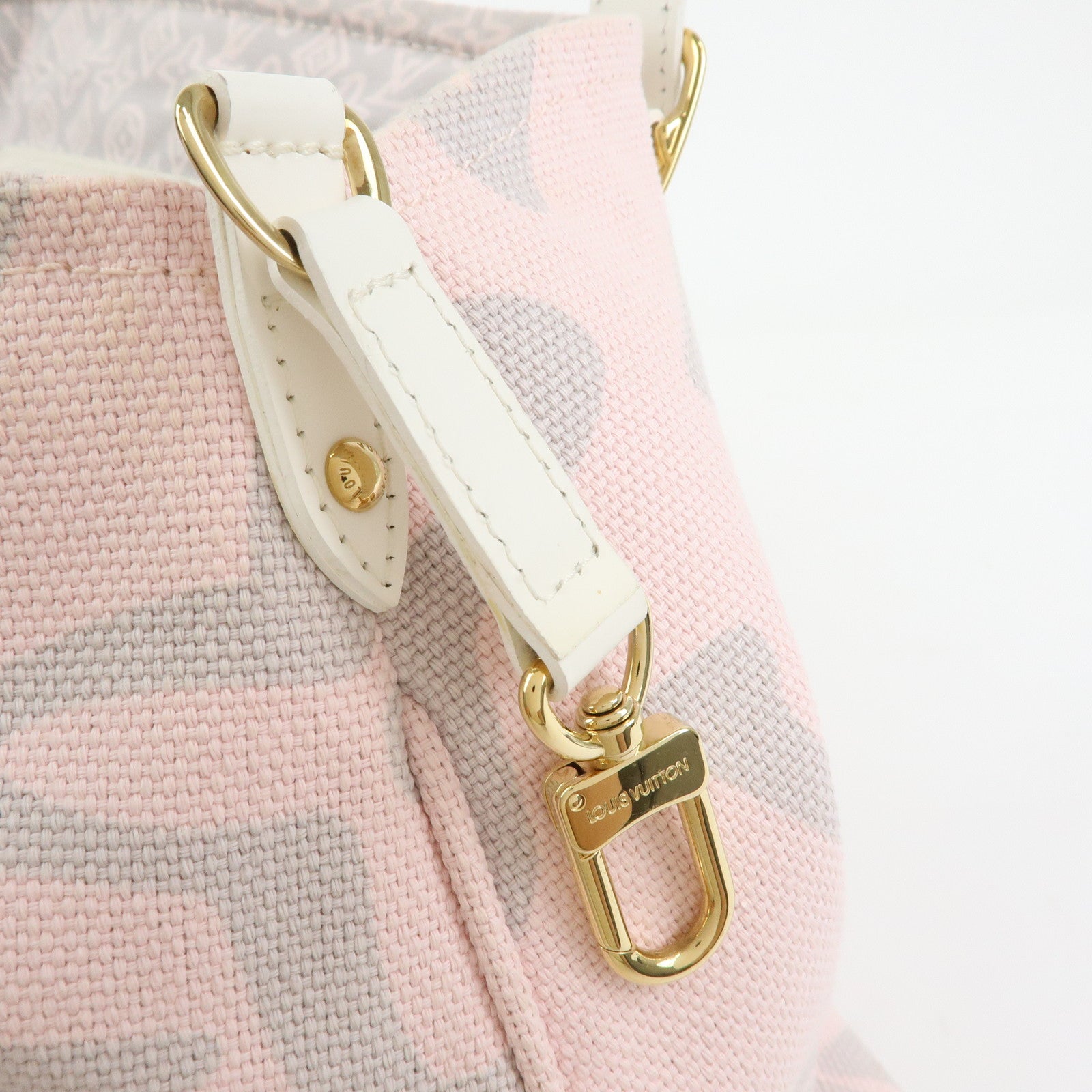 Louis Vuitton Cruise Line Tishenne PM Tote Bag Rose Pink MB1098