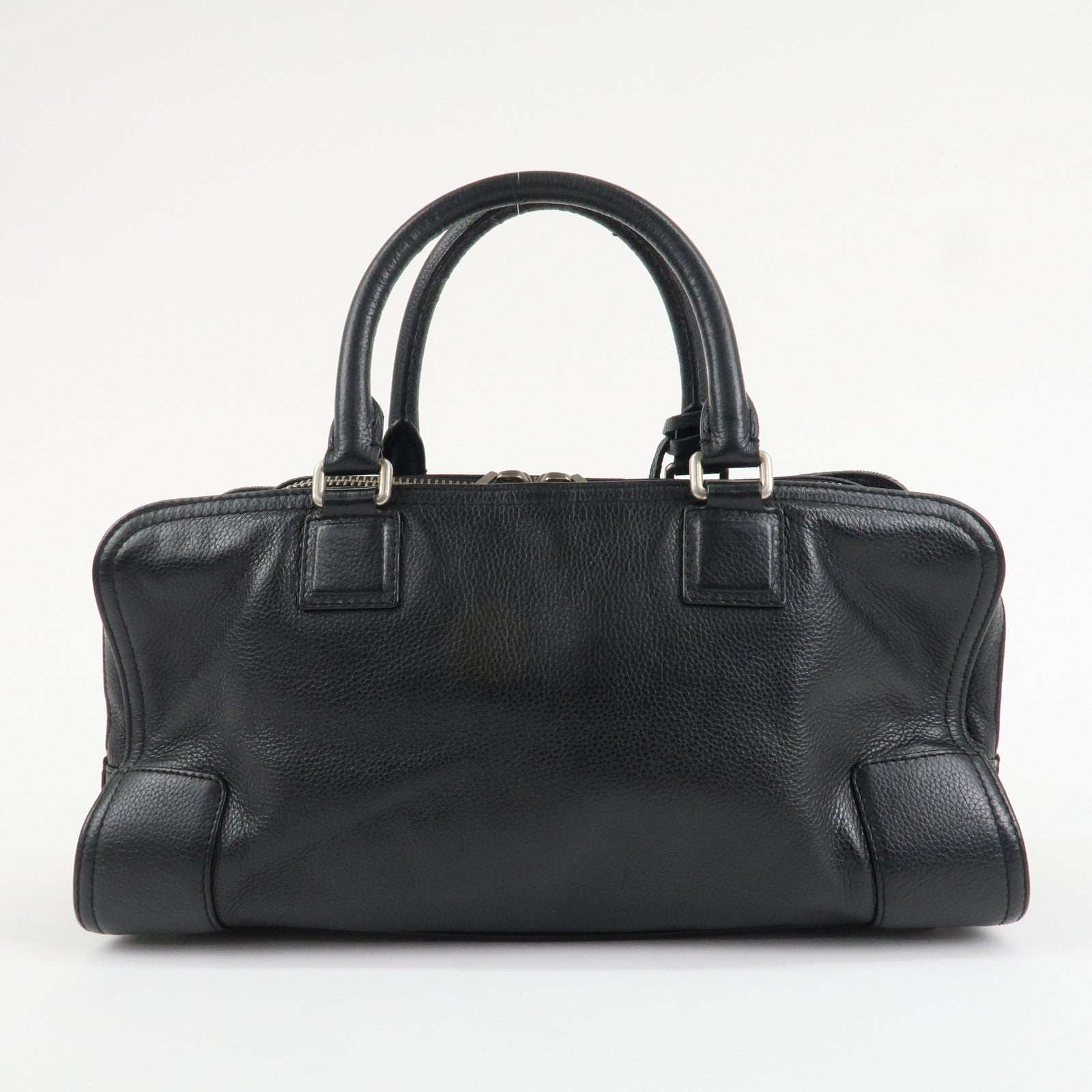 LOEWE Amazona 35 Anagram Denim Leather Junya Watanabe Hand Bag Used