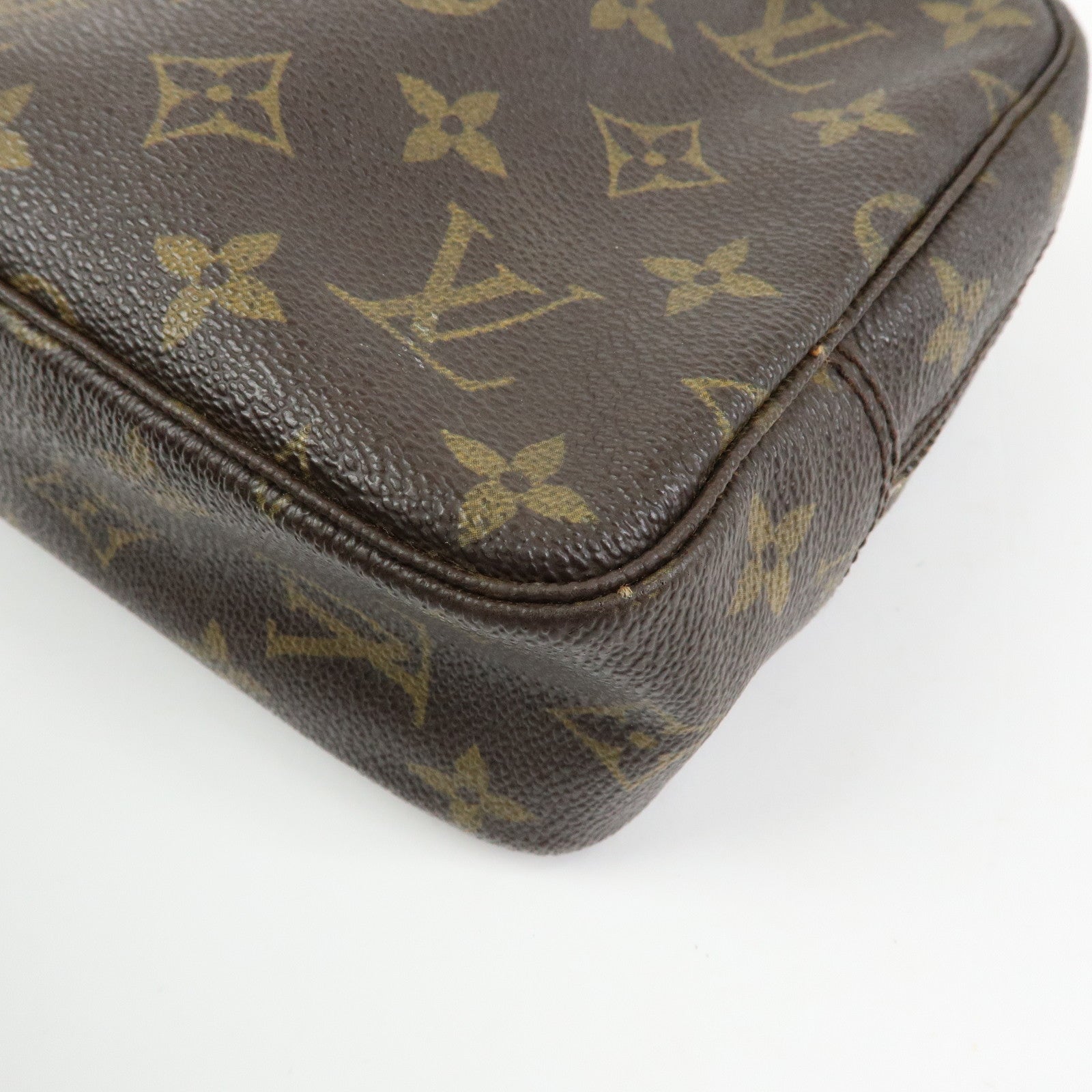 Louis Vuitton Monogram Trousse Toilette 23 Pouch Brown M47524