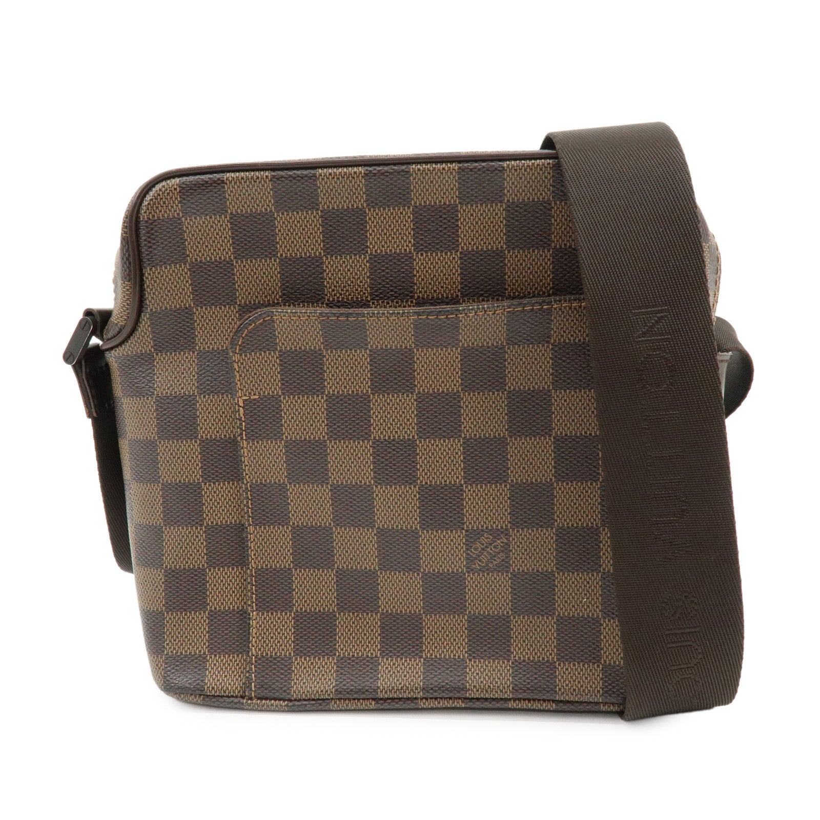 Louis Vuitton Damier Olaf PM Crossbody Shoulder Bag Brown N41442