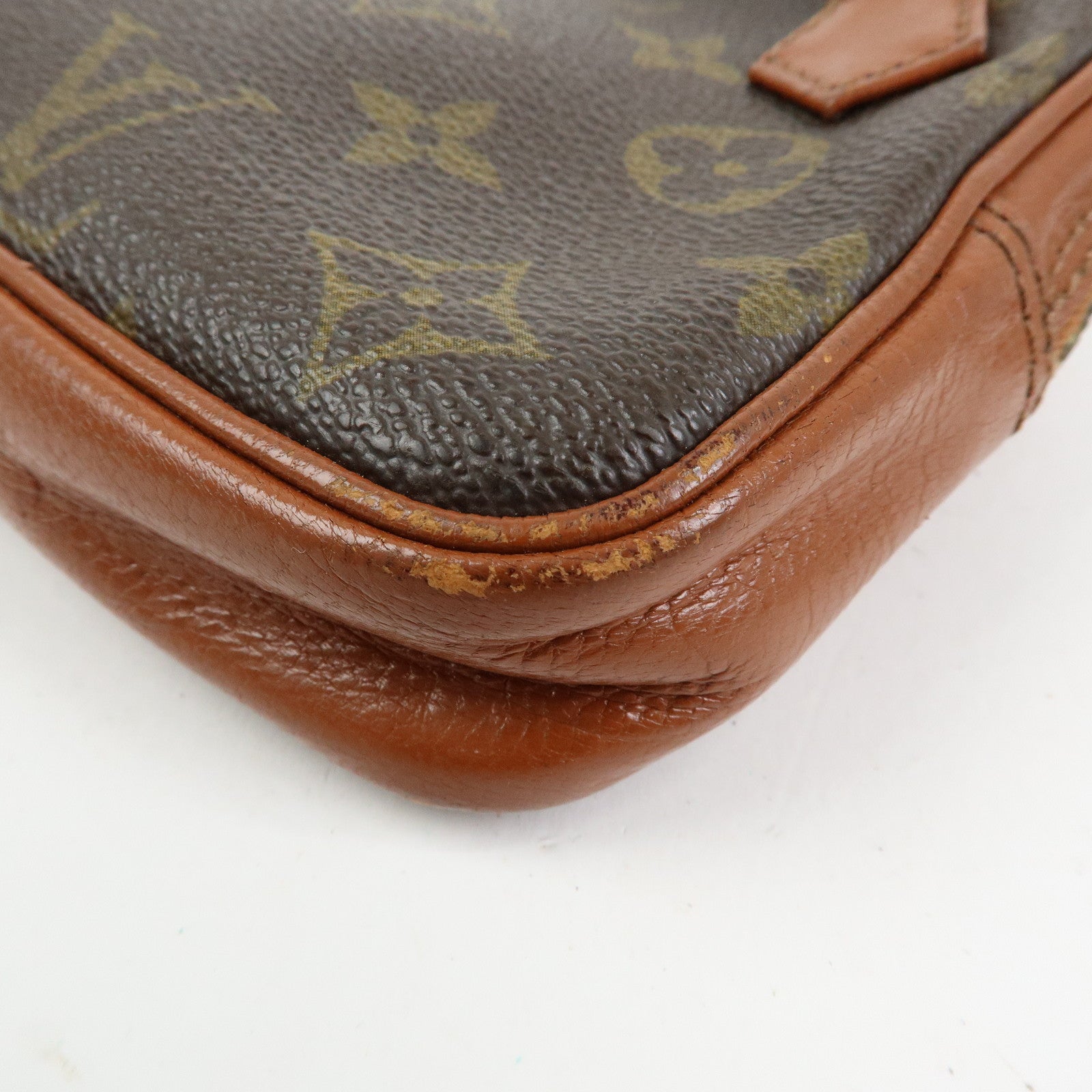 Louis Vuitton Monogram Pochette Marly Bandouliere Bag Brown M51828