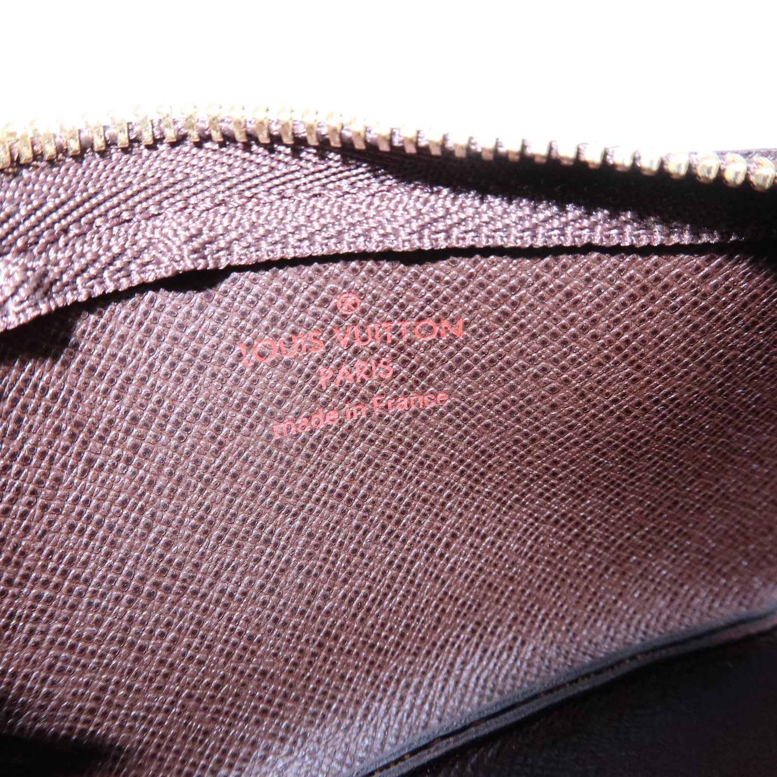 Louis Vuitton Damier Pochette Cles Coin Case Damier Ebene N62658