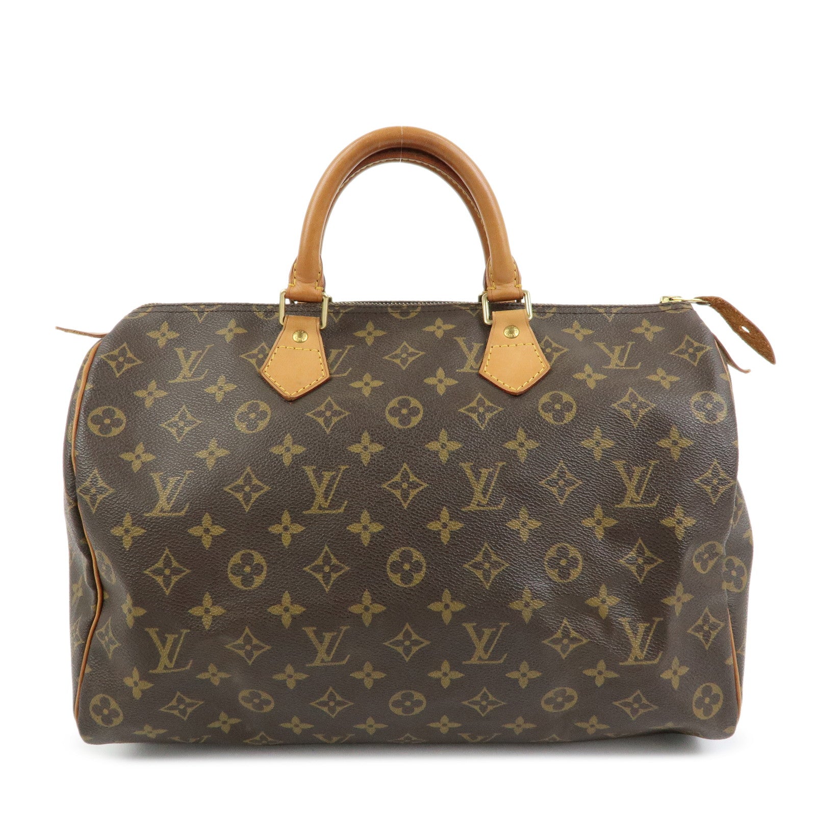 Louis Vuitton Monogram Speedy 35 Boston Bag Hand Bag M41524