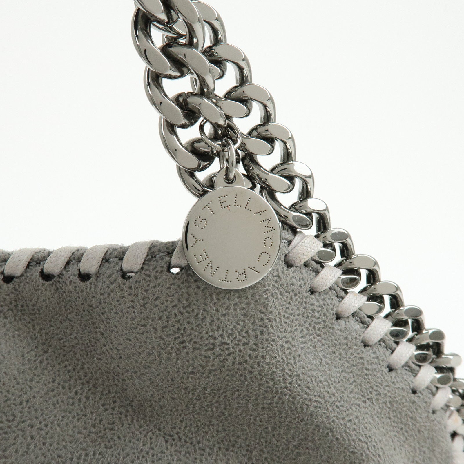 STELLA MCCARTNEY Falabella Faux Leather 2Way Bag Grey 371223