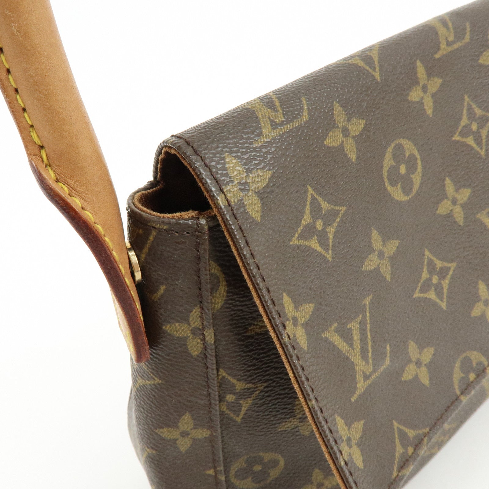 Louis Vuitton Monogram Mini Looping Shoulder Bag Brown M51147