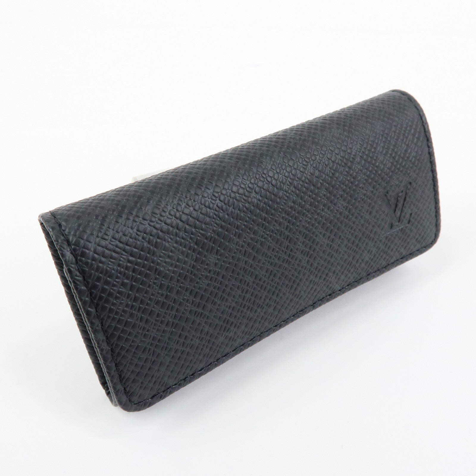 Louis Vuitton Taiga Leather Multicles 4 Key Case Ardoise M30522
