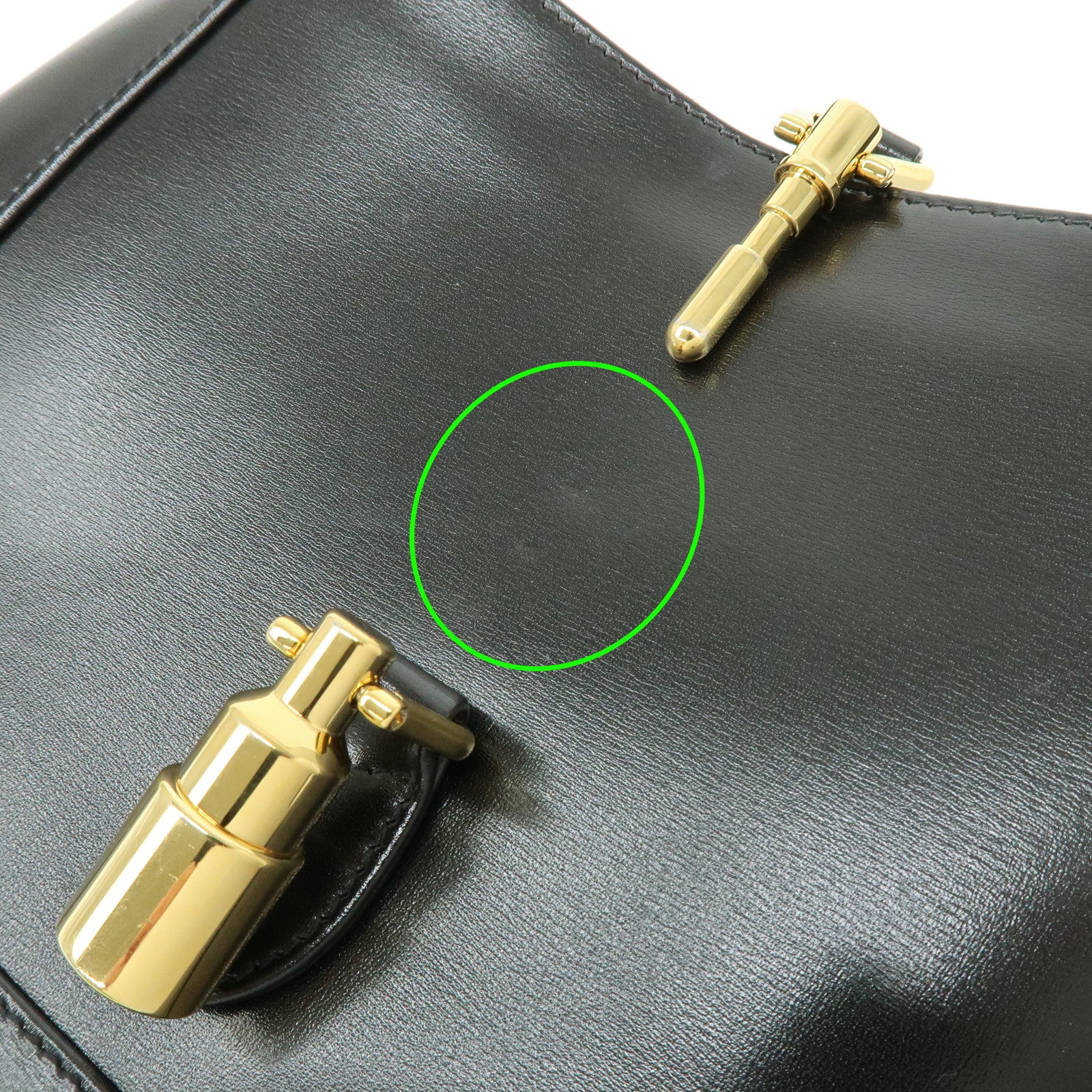GUCCI Jakie 1961 Shoulder Bag Hand Bag Black 636709