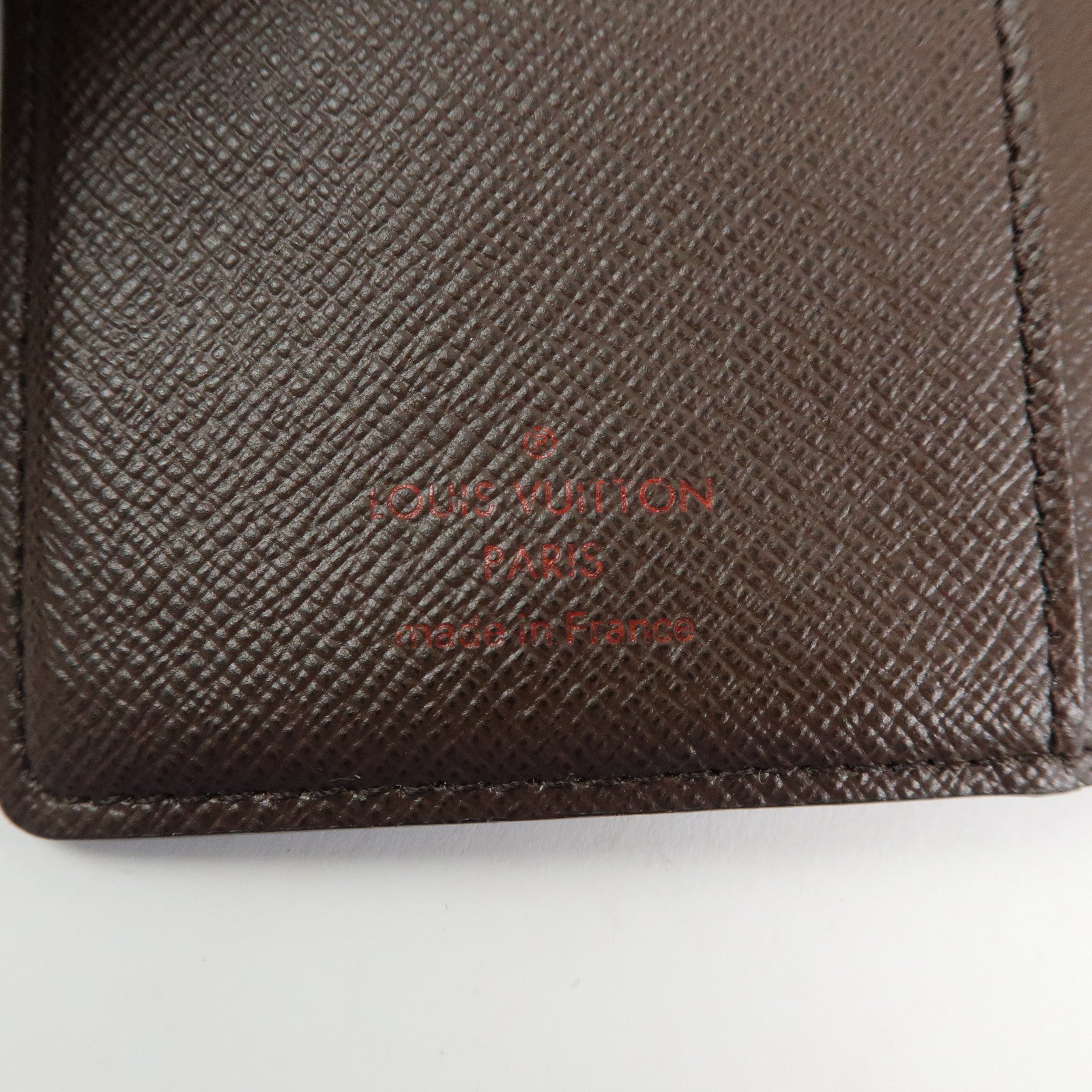 Louis Vuitton Damier Agenda PM Planner Cover Brown R20700
