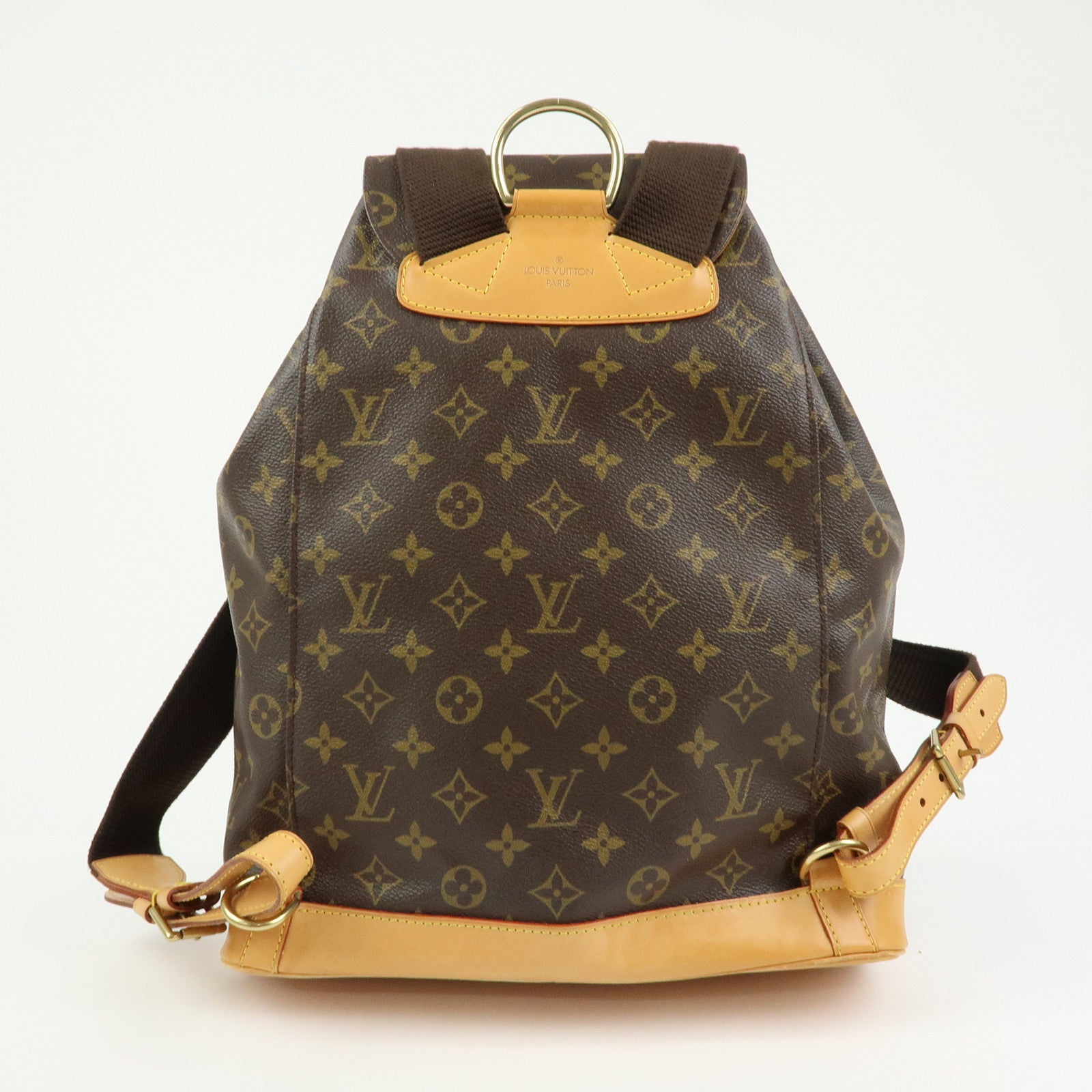 Louis Vuitton Monogram Montsouris GM Backpack Brown M51135