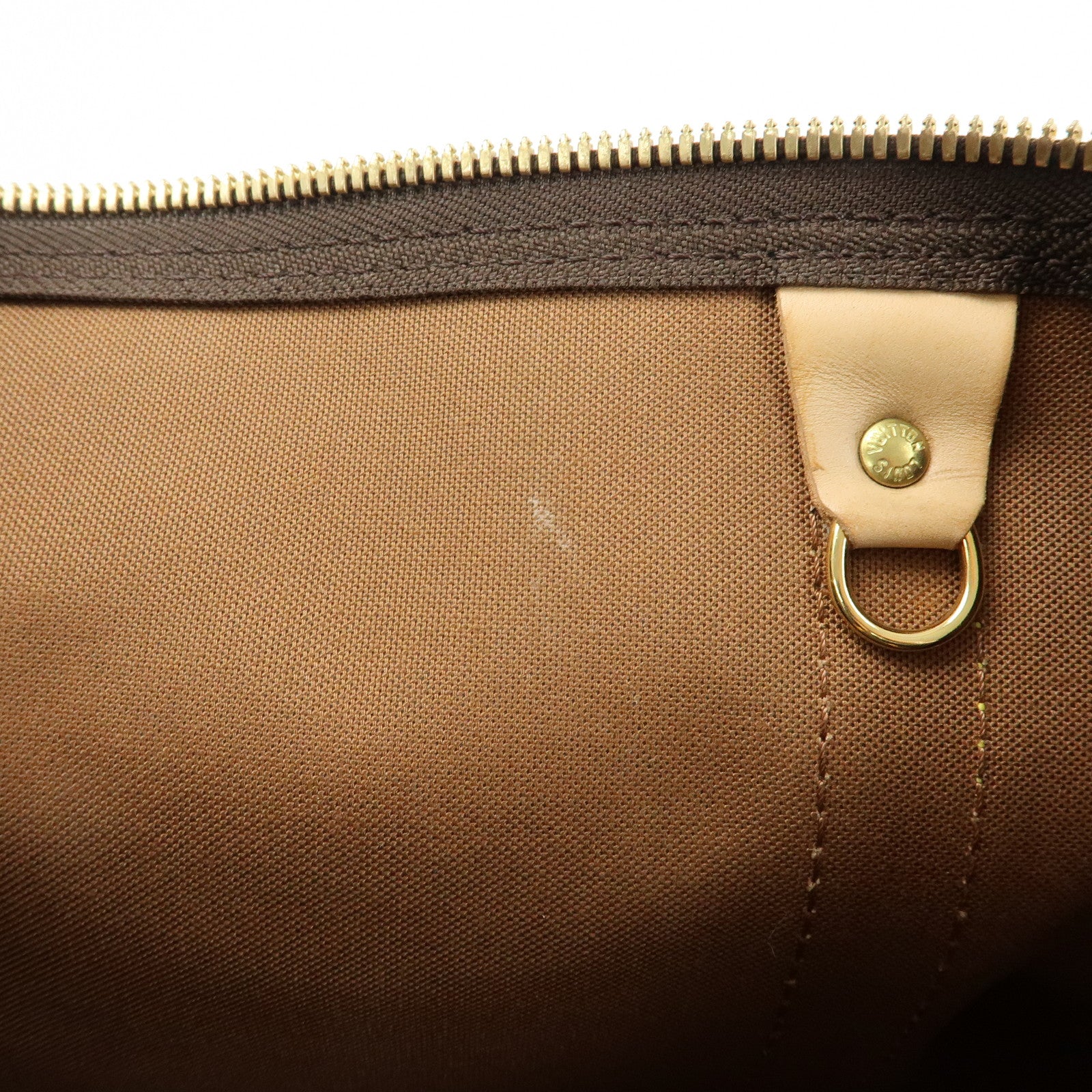 Louis Vuitton Monogram Keep All 50 Boston Bag Brown M41426