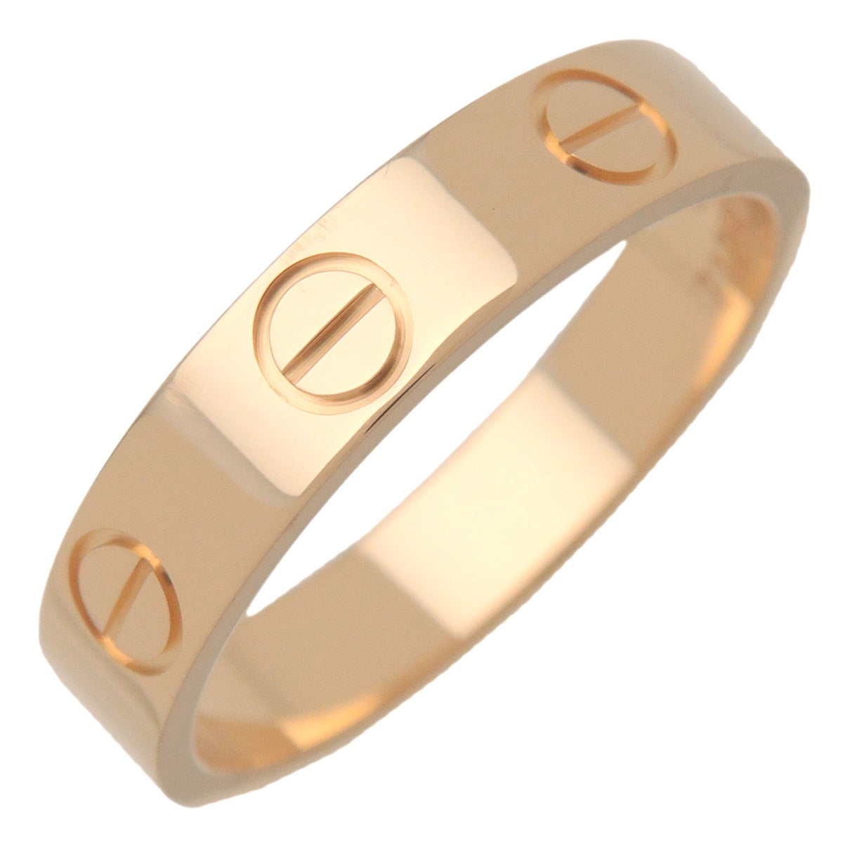 Cartier Mini Love Ring K18 750YG Yellow Gold #48 US4.5 EU48 HK9.5