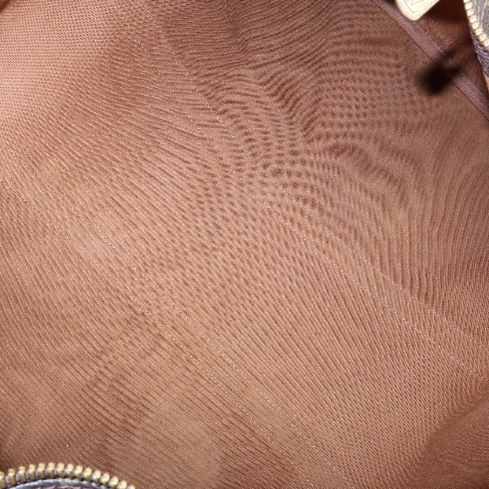 Louis Vuitton Monogram Keep All Bandouliere 50 Boston Bag Brown M41416