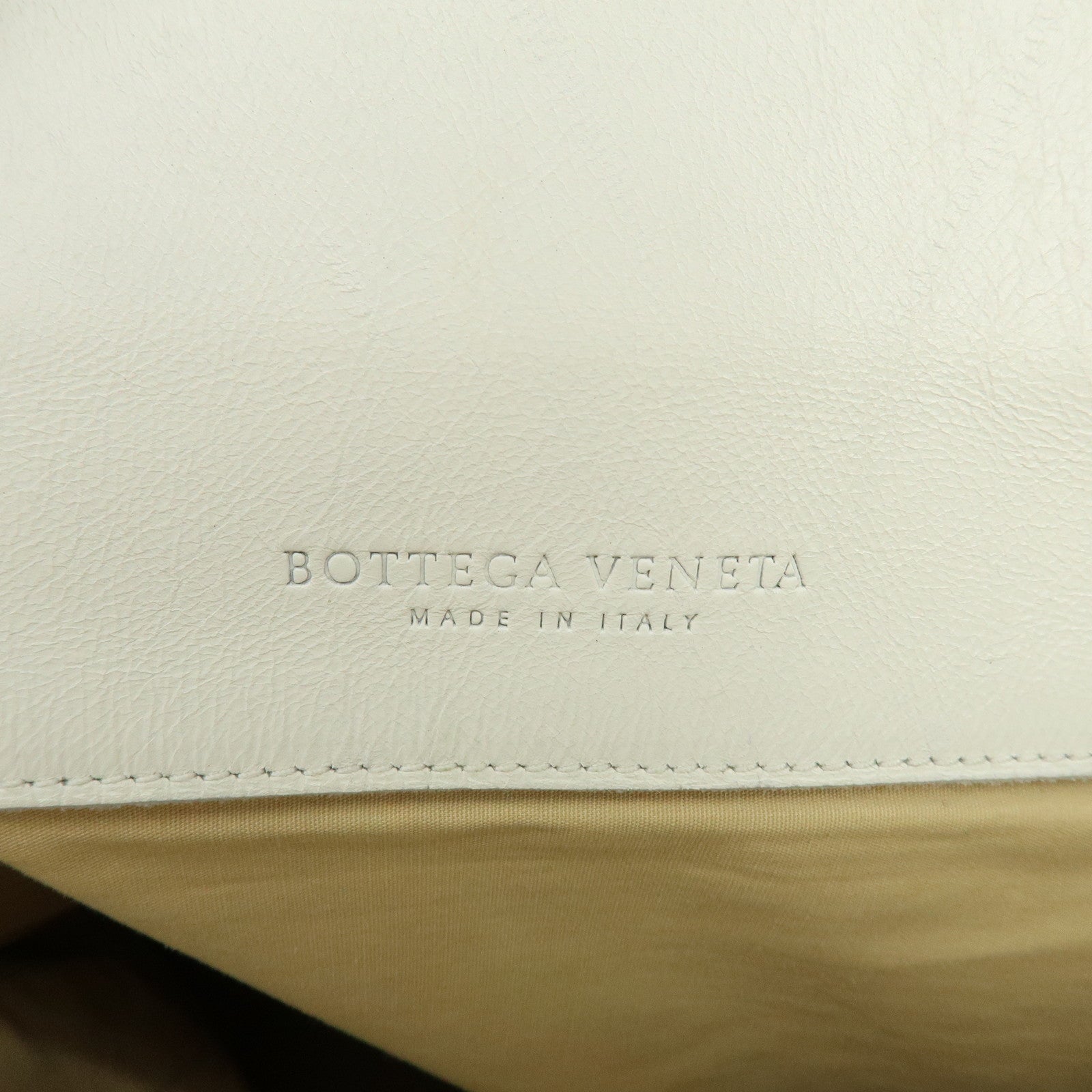 BOTTEGA VENETA Canvas Leather Shoulder Bag Tote Bag Light Pink