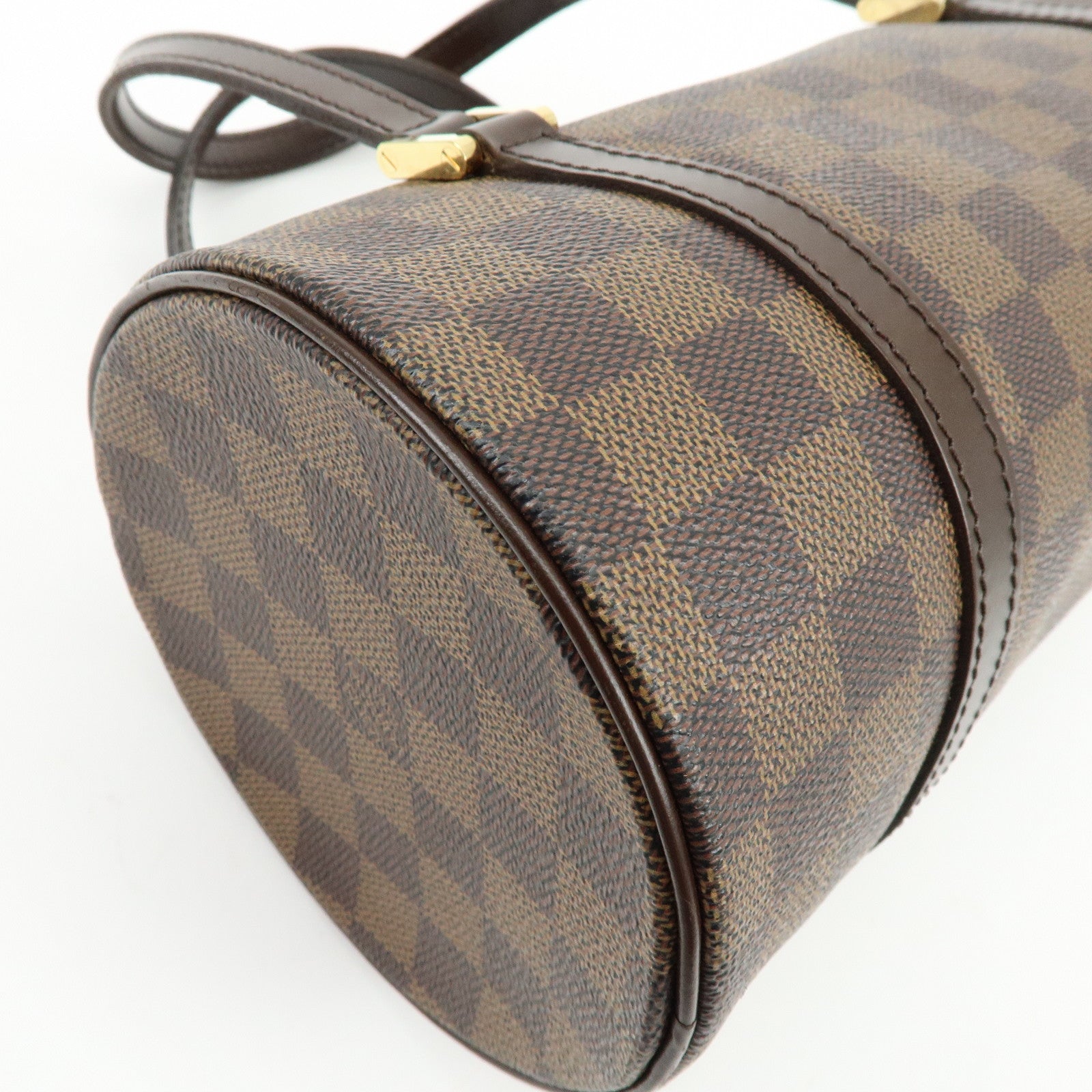 Louis Vuitton Damier Ebene Papillon 26 Hand Bag Brown N51304