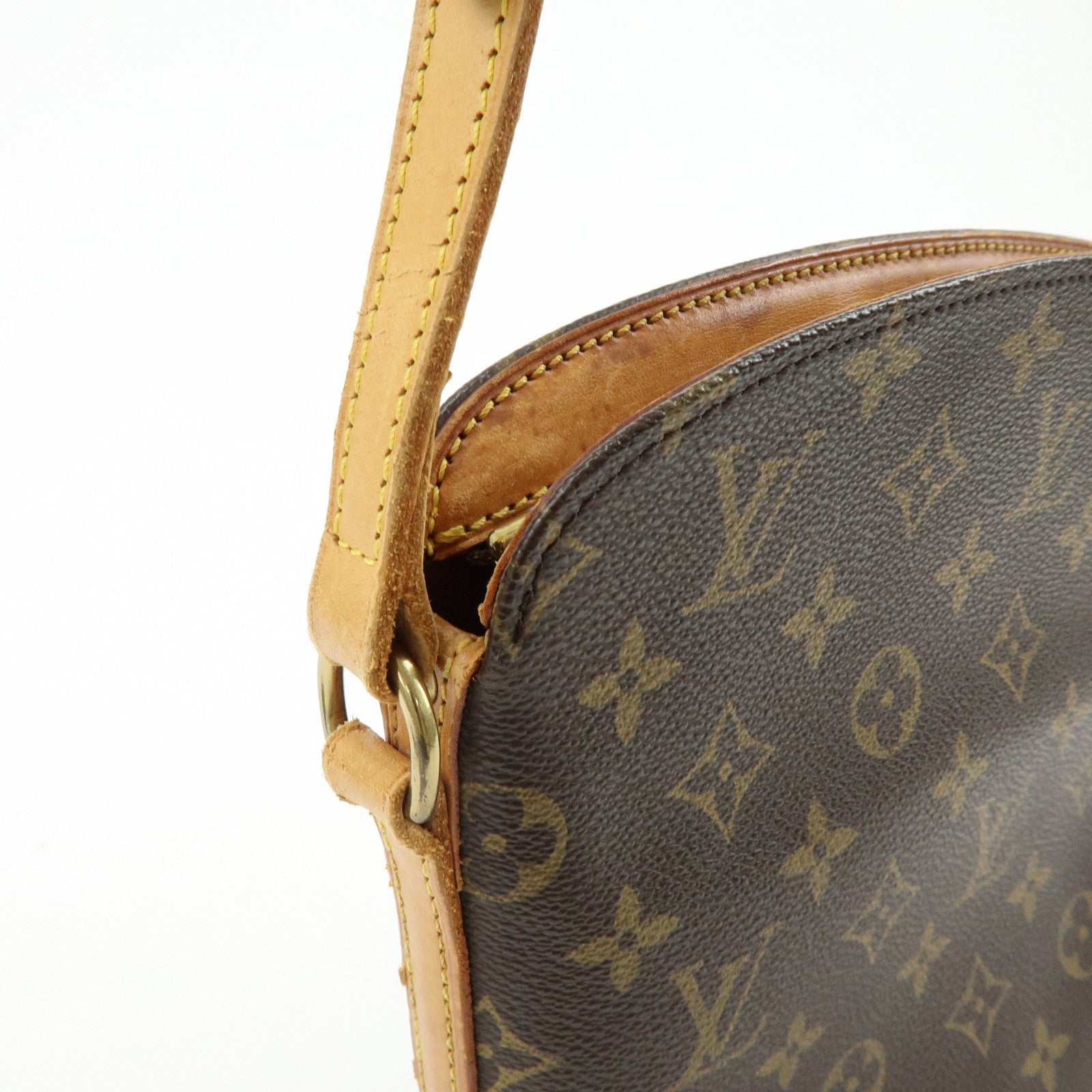 Louis Vuitton Monogram Drouot Crossbody Shoulder Bag Brown M51290