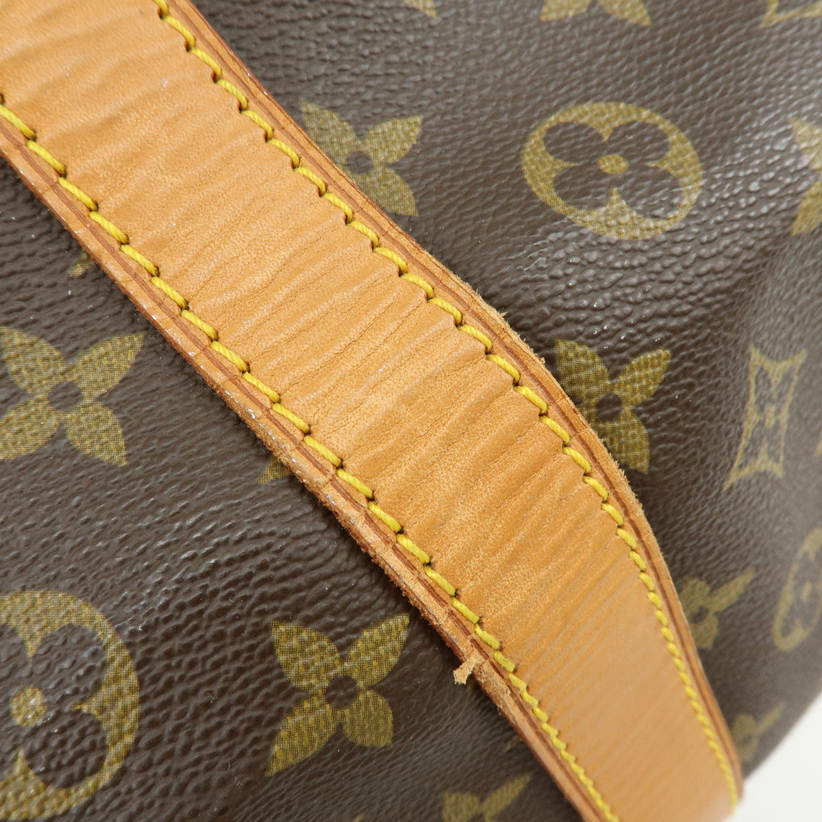 Louis Vuitton Monogram Keep All Bandouliere 60 Boston Bag Brown M41412