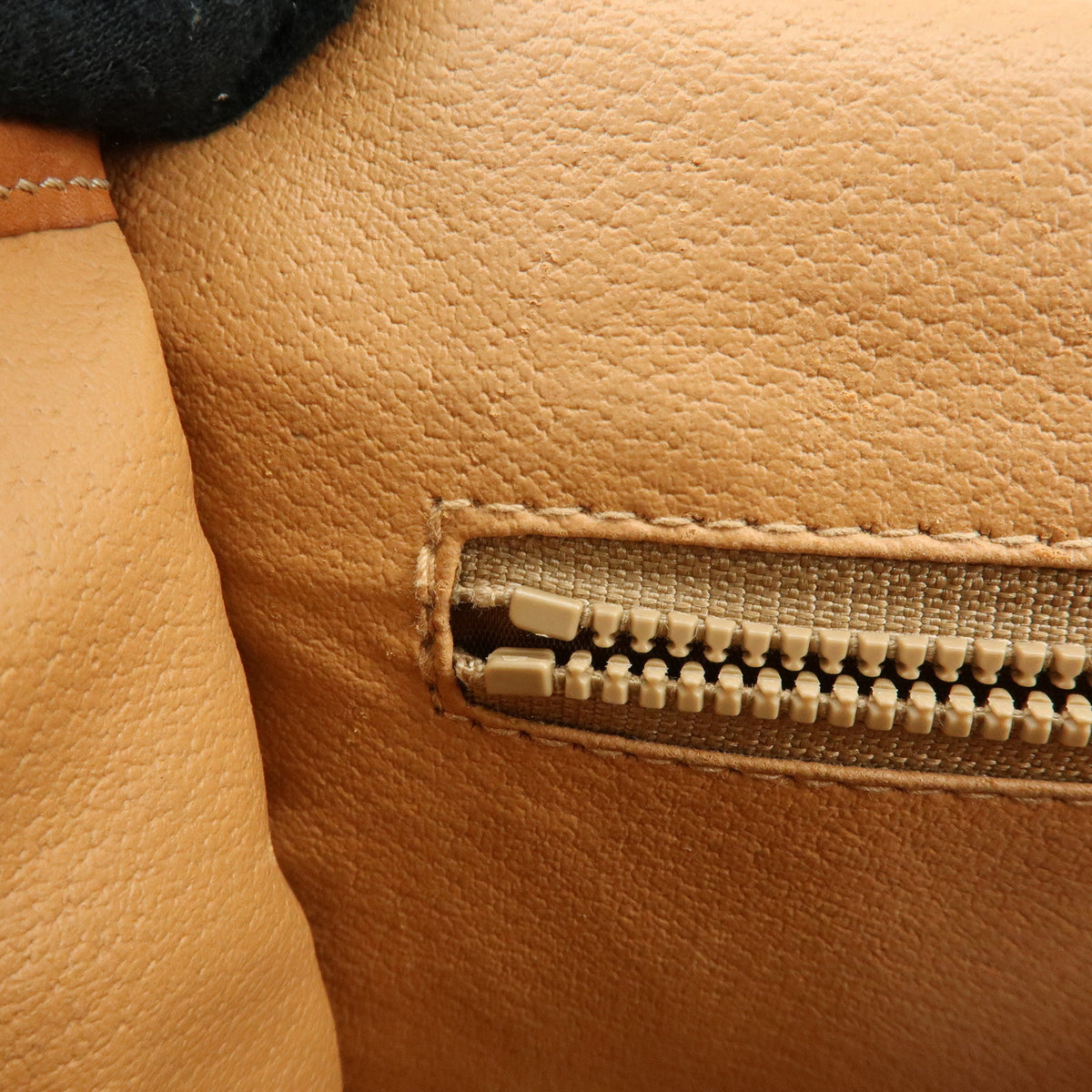 CELINE Macadam Canvas Leather Shoulder Bag Crossbody Bag Brown