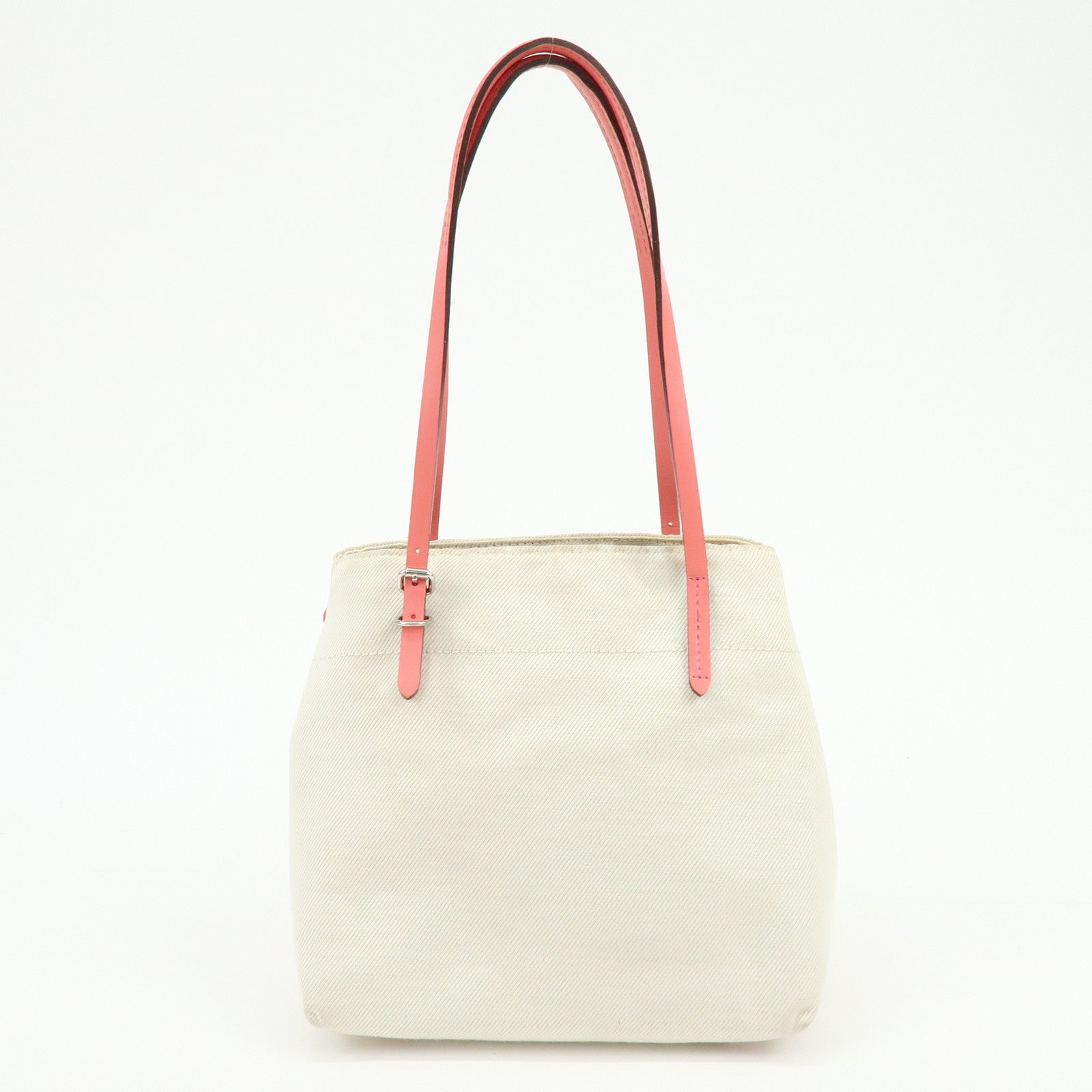 Louis Vuitton Canvas Leather Cabas PM Hand Bag Corail M94505