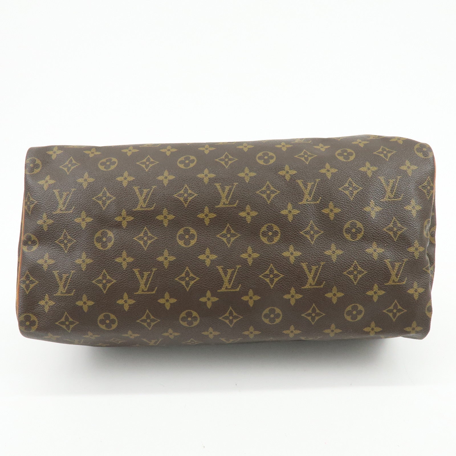 Louis Vuitton Monogram Speedy 40 Boston Bag Brown M41522