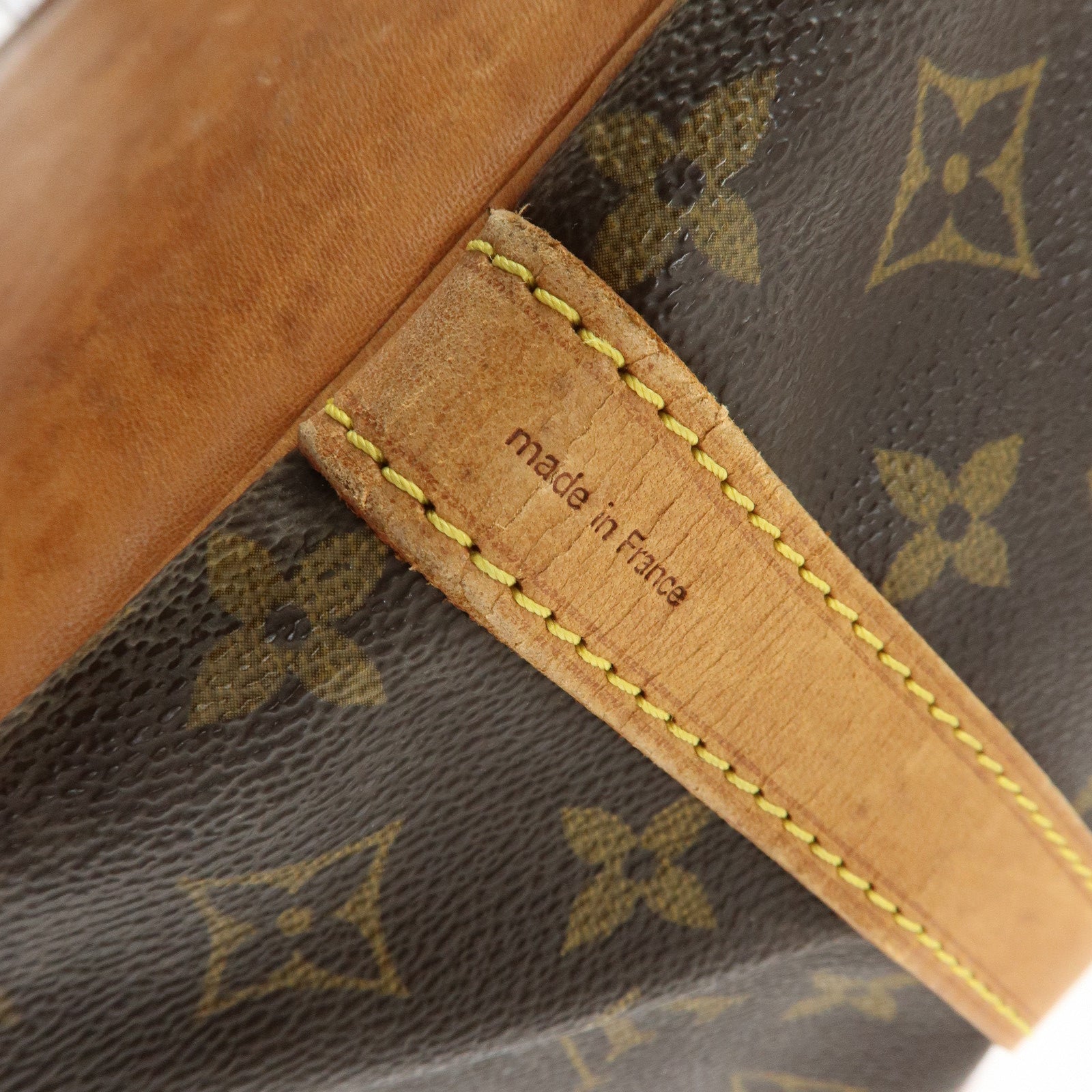 Louis Vuitton Monogram Petit Noe Shoulder Bag Brown M42226