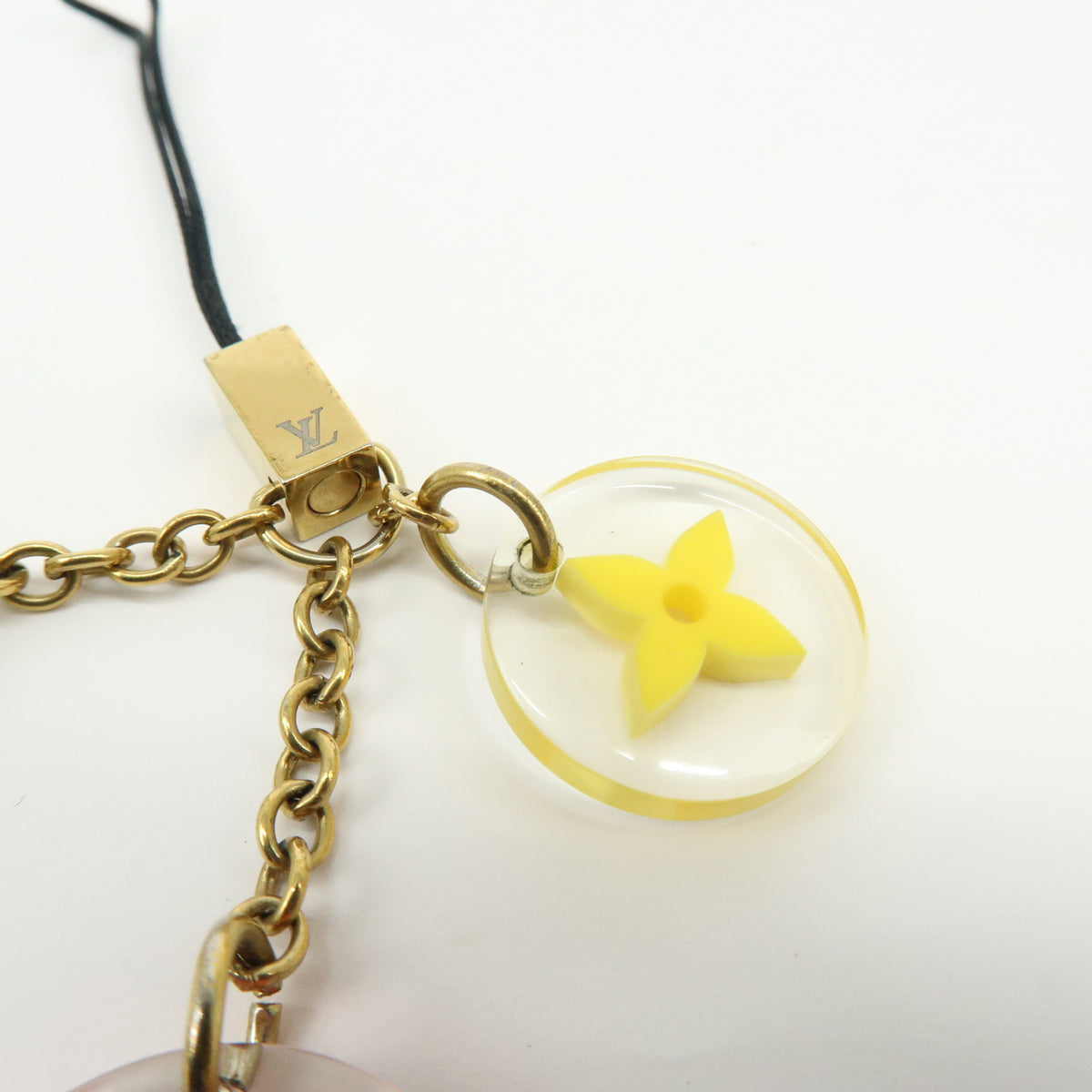 Louis Vuitton Plastic Bijou Telephone Fleurs Key Holder M65108