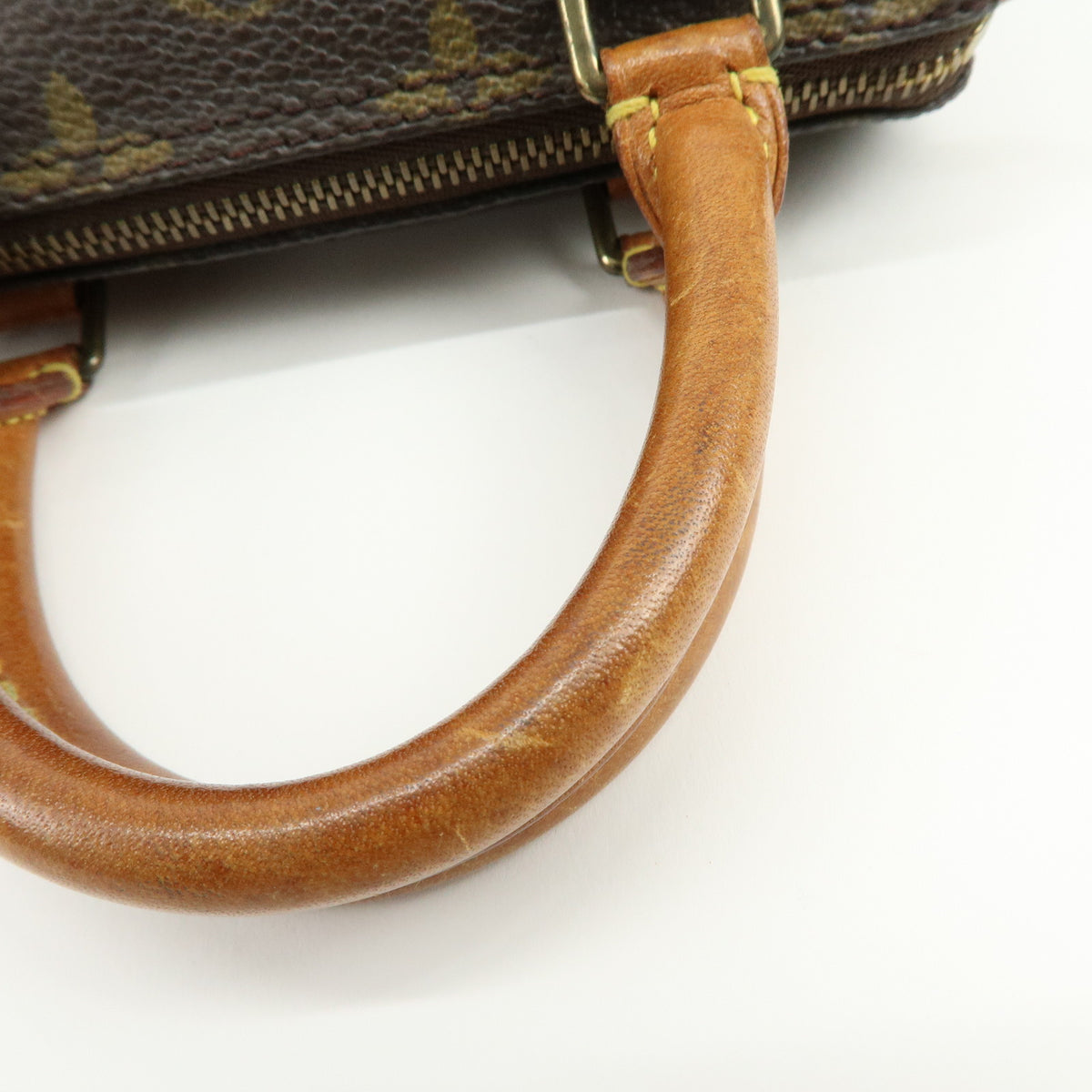 Louis Vuitton Monogram Mini Speedy Hand Bag and Strap M41534 J52315 Lot
