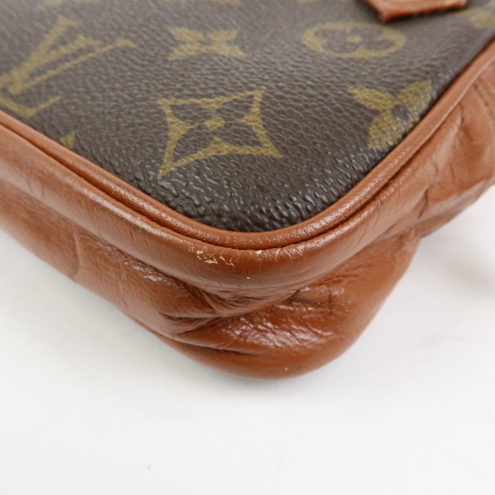 Louis Vuitton Monogram Pochette Marly Bandouliere Bag Brown M51828