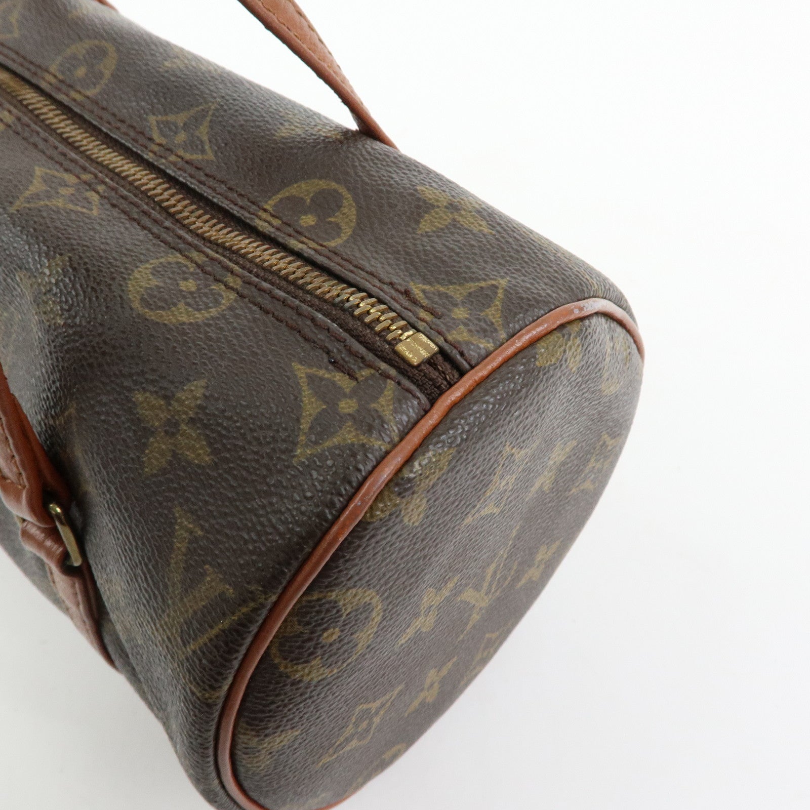Louis Vuitton Monogram Papillon 26 Hand Bag Brown M51366