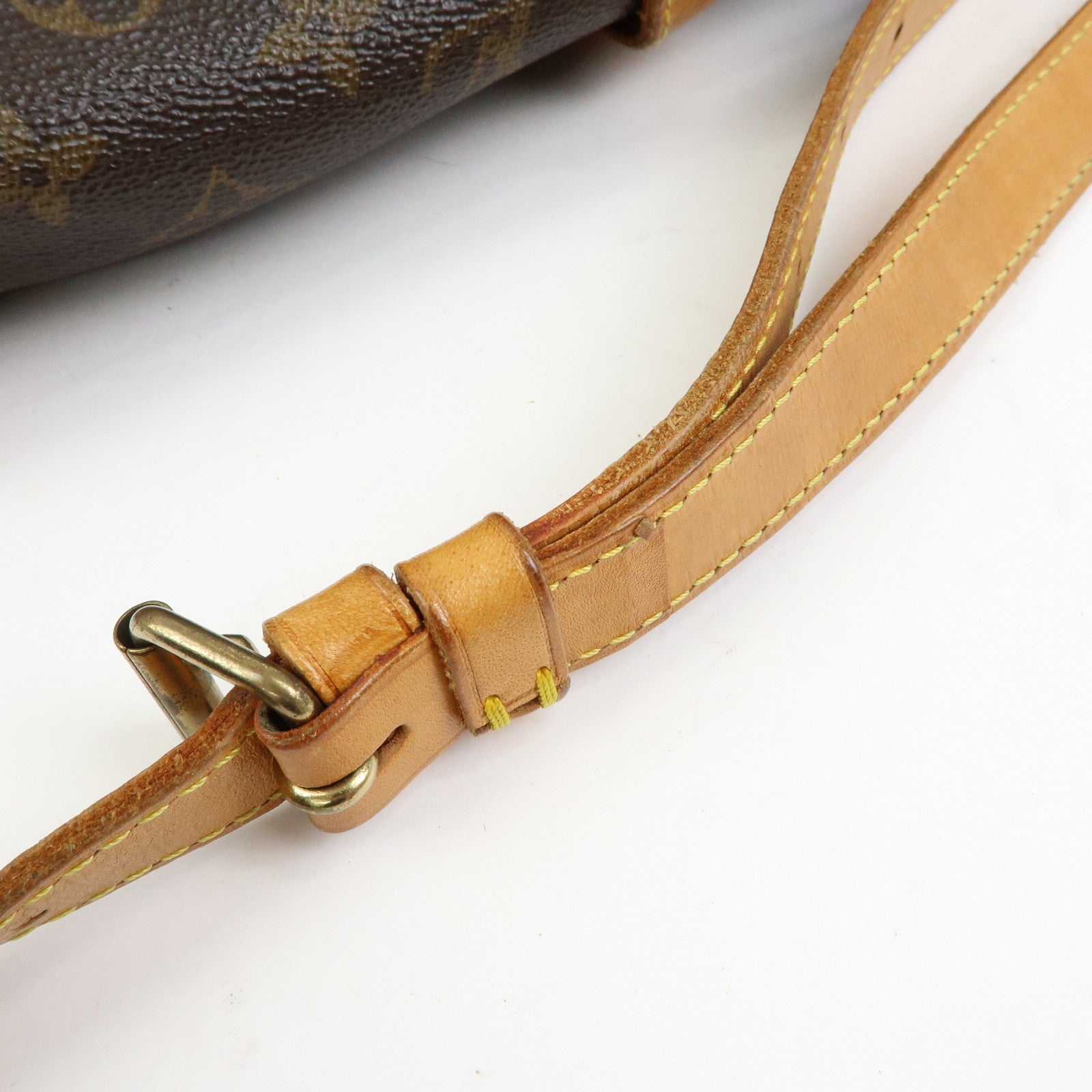Louis Vuitton Monogram Saumur 30 Canvas Shoulder Bag Brown M42256