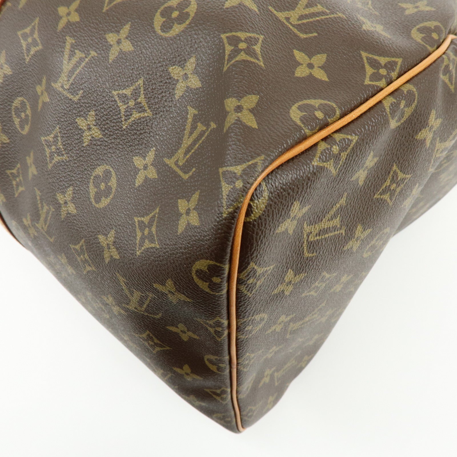 Louis Vuitton Monogram Keep All 55 Boston Bag Brown M41424