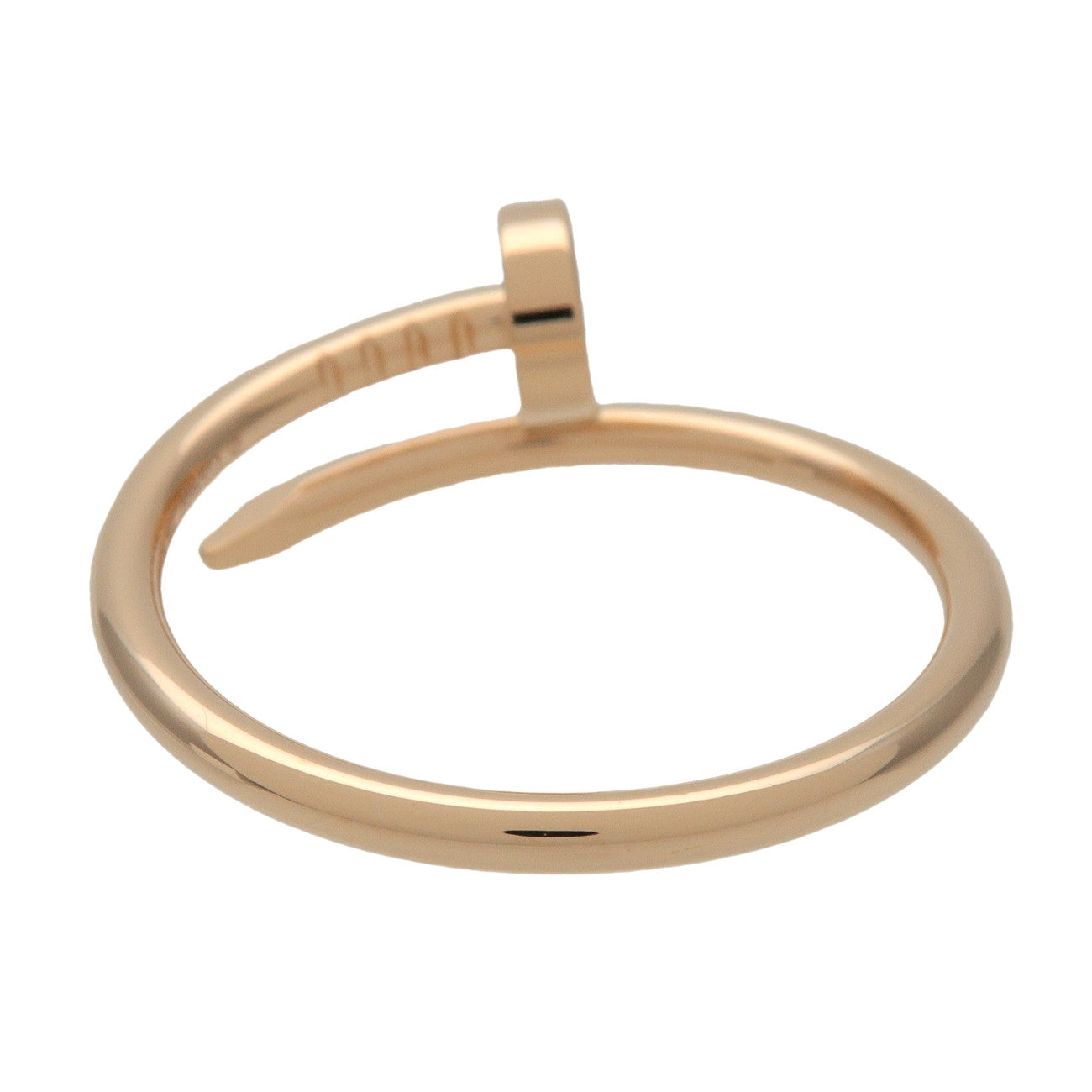 Cartier Juste un Clou Ring SM K18 750YG Yellow Gold #56 US8