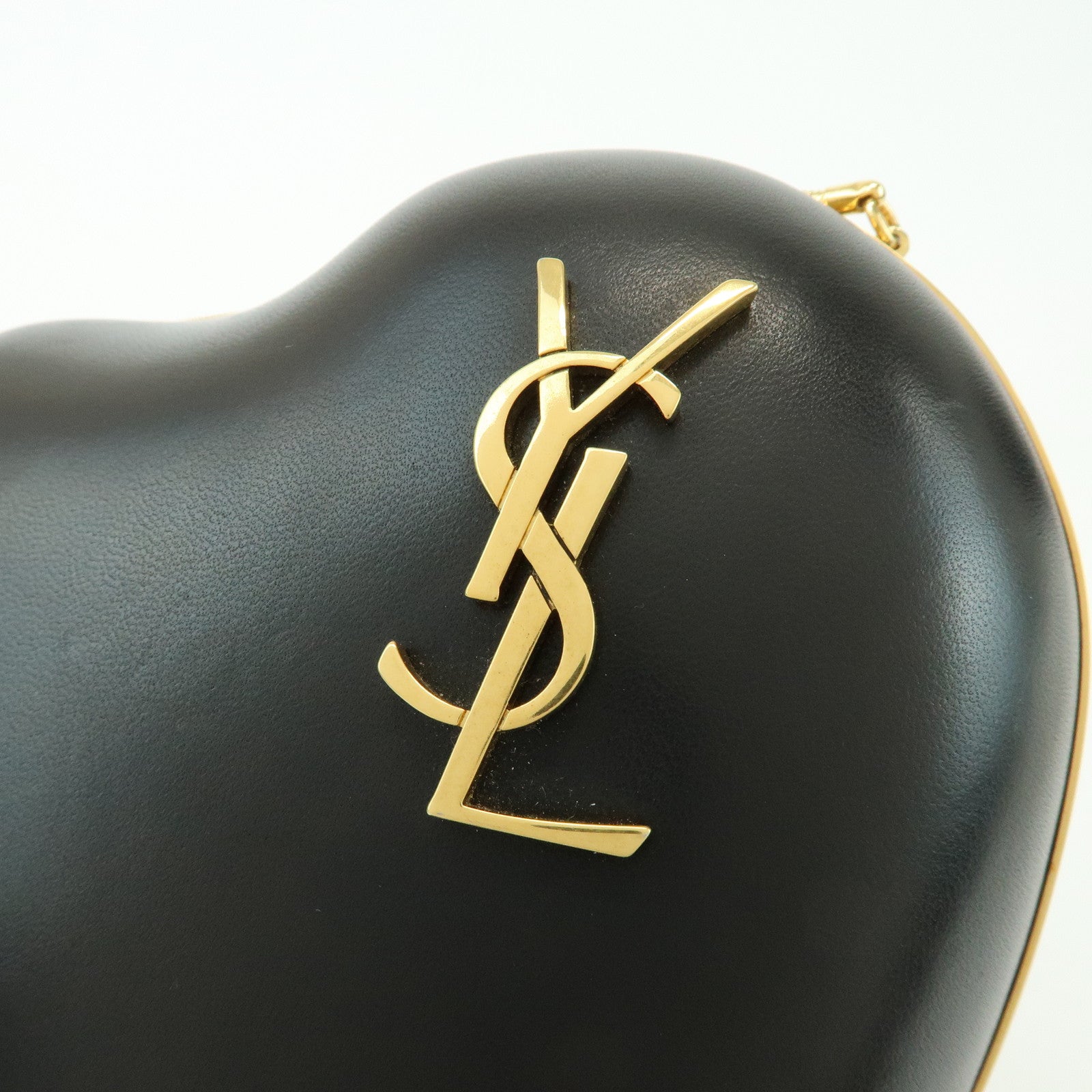 SAINT LAURENT PARIS Cassandra Calf Leather Love Box Bag Bag 466212
