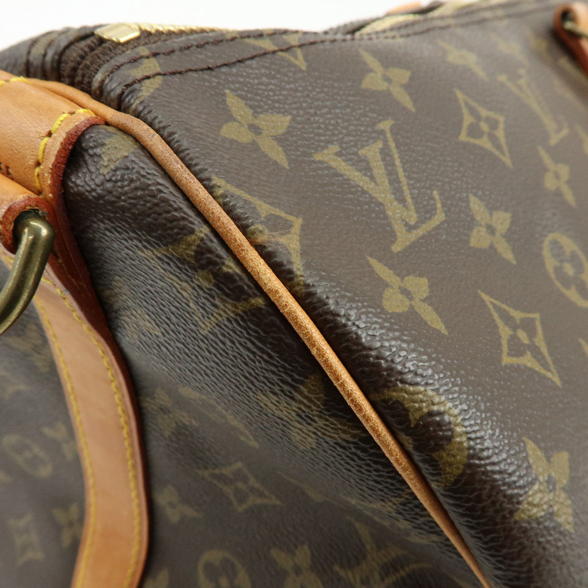 Louis Vuitton Monogram Keep All Bandouliere 55 Boston Bag M41414