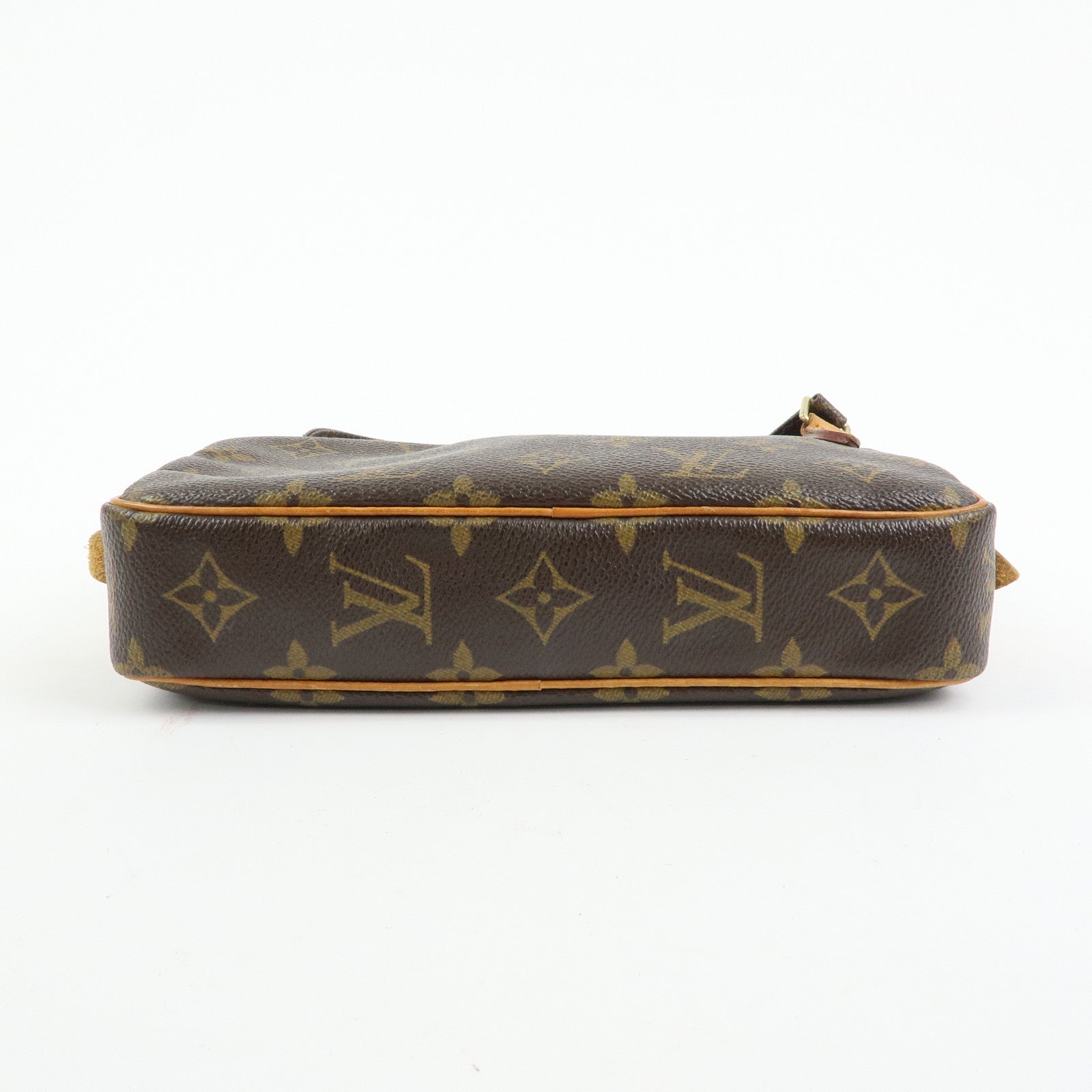 Louis Vuitton Monogram Pochette Marly Bandouliere Bag Brown M51828