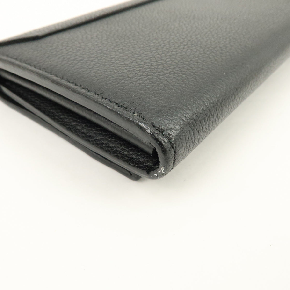 Louis Vuitton Portefeuille Lockme II Calf Skin Long Wallet Noir M62329