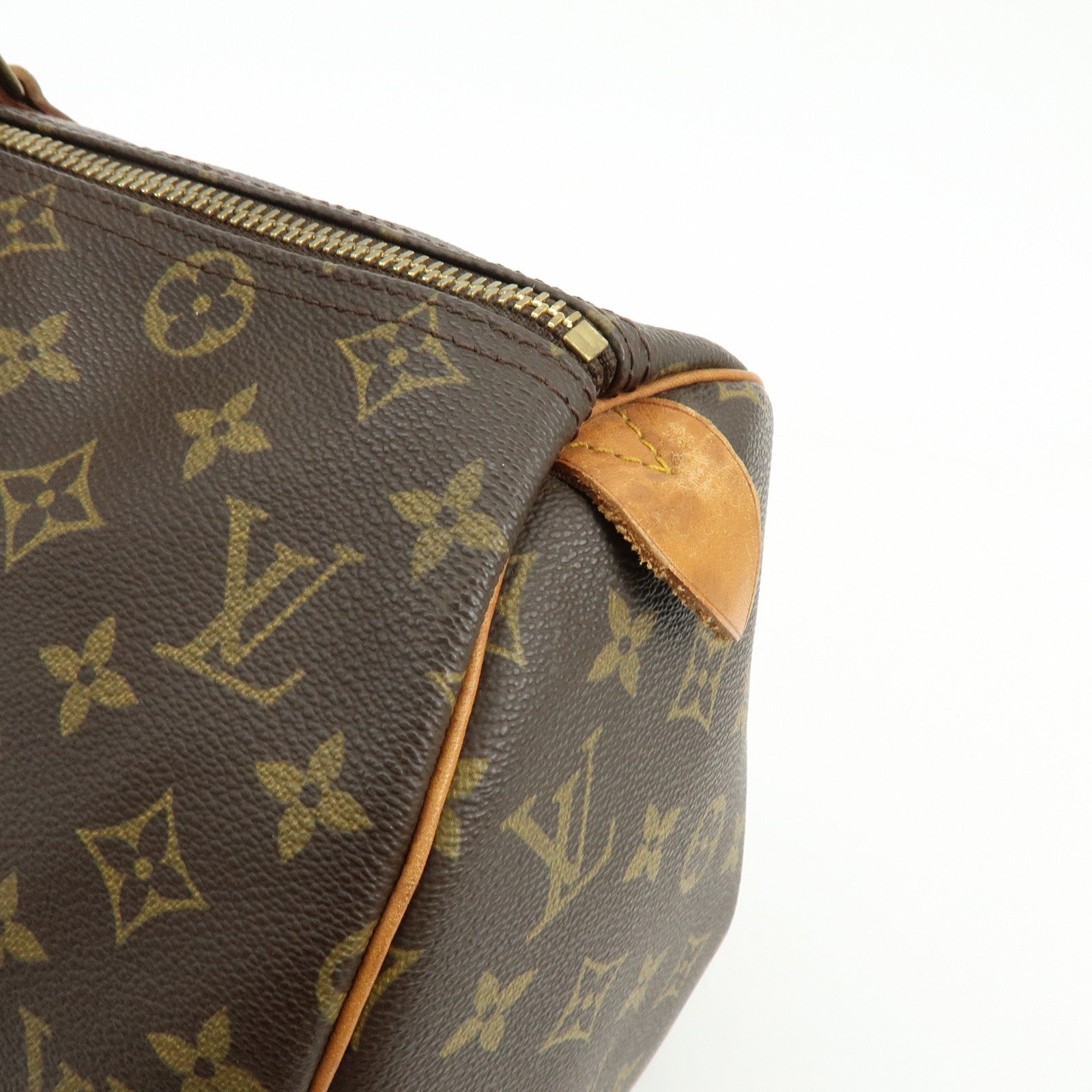 Louis Vuitton Monogram Keep All 45 Boston Bag Brown M41428