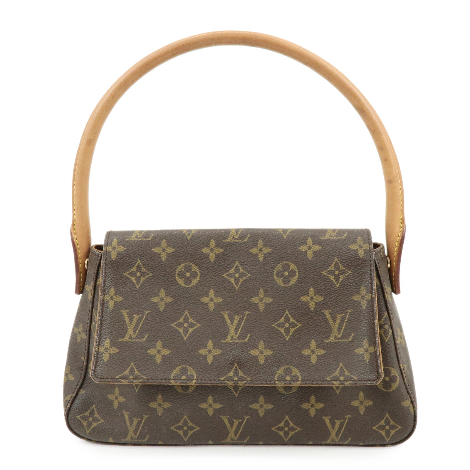 Louis Vuitton Monogram Mini Looping Shoulder Bag Brown M51147