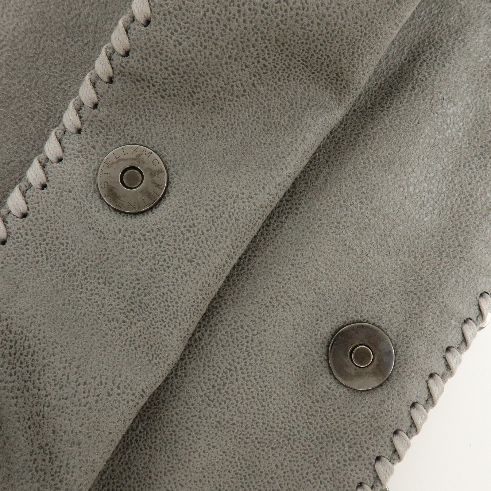 STELLA MCCARTNEY Falabella Faux Leather 2Way Bag Grey 371223