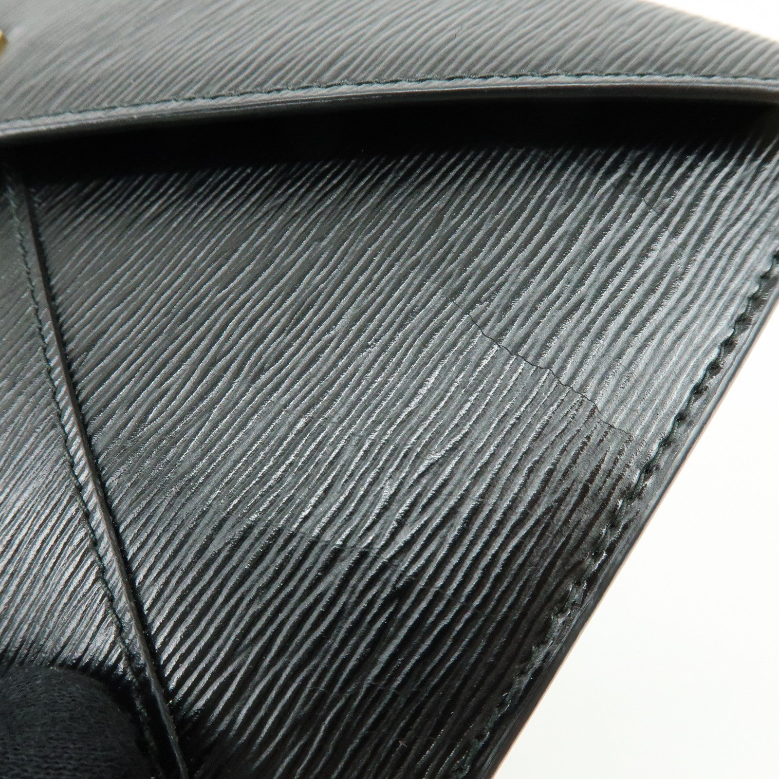 PRADA Saffiano Leather Flap Long Wallet Purse Black 1MF175