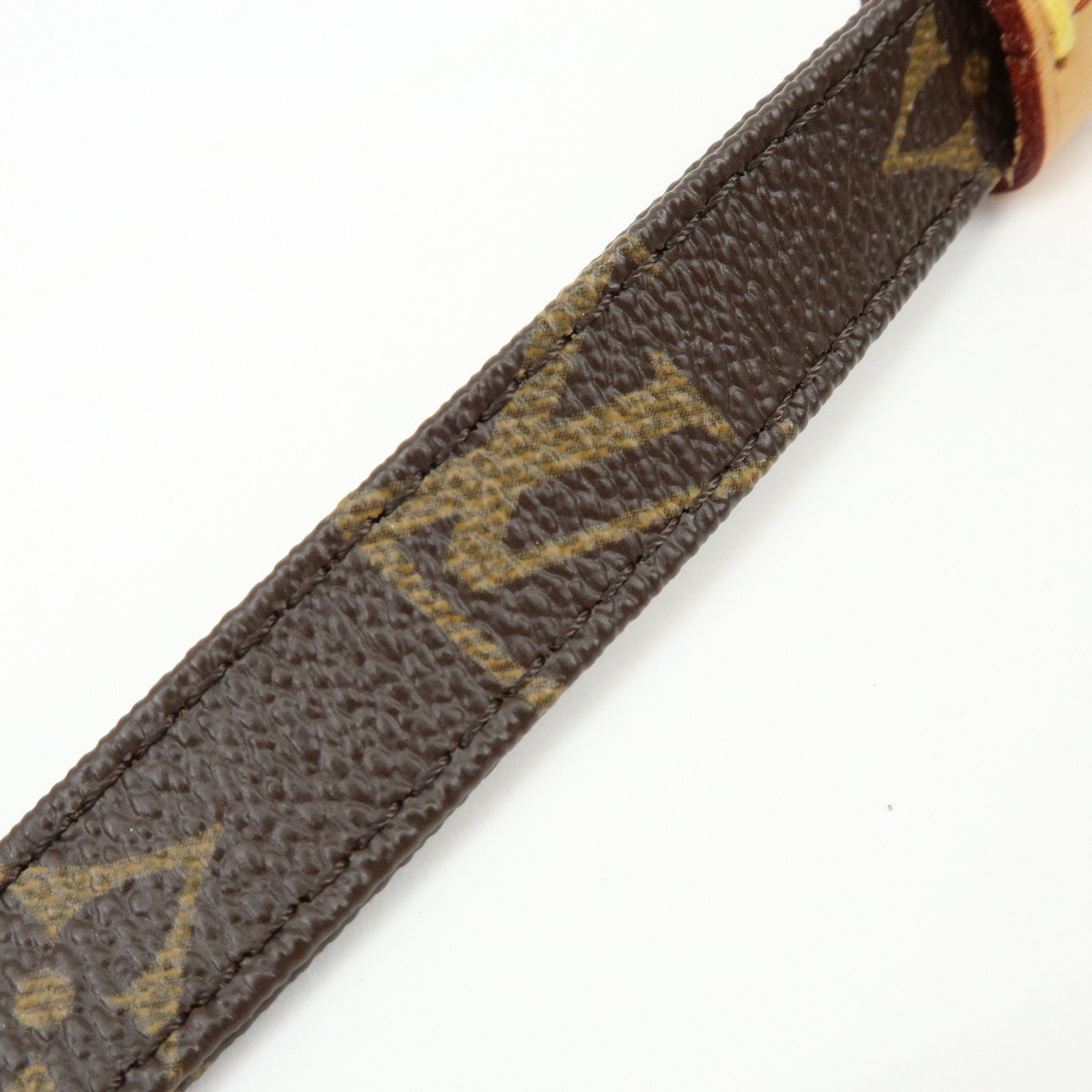 Louis Vuitton Monogram Adjustable Shoulder Strap Brown 120cm J52315