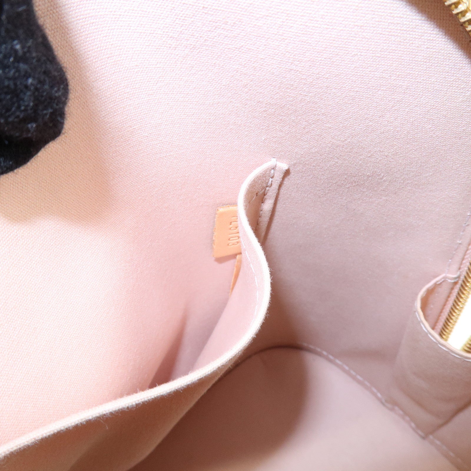 Louis Vuitton Monogram Vernis Alma PM Hand Bag Rose Florentins M91614