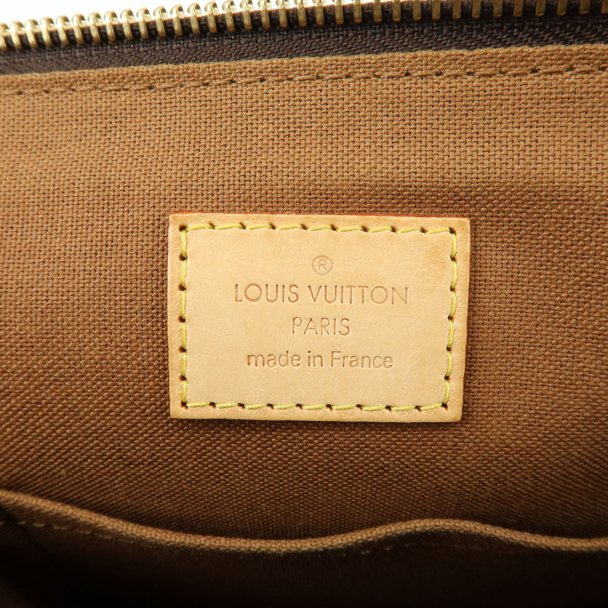 Louis Vuitton Monogram Popincourt Haut Shoulder Bag Brown M40007