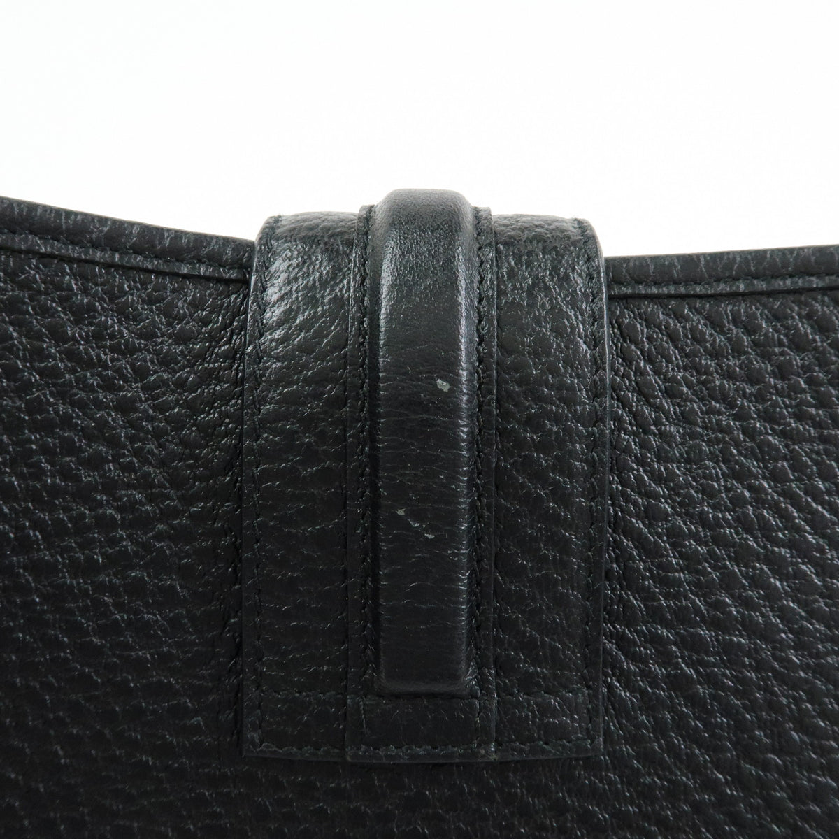 GUCCI Logo Leather Shoulder Bag Hand Bag Black 130779