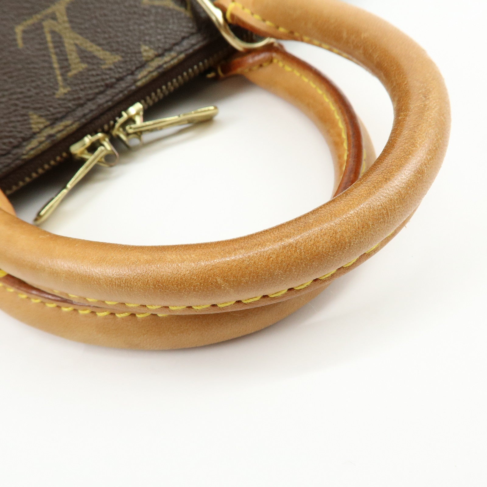 Louis Vuitton Monogram Canvas Alma Hand Bag Brown M51130
