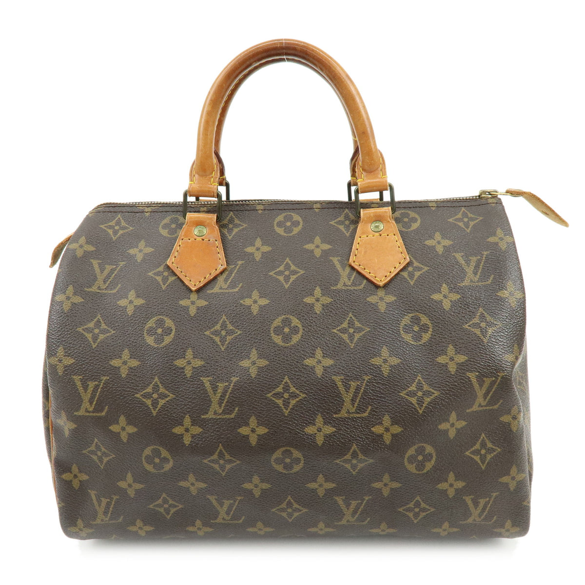 Louis Vuitton Monogram Speedy 30 Boston Bag Hand Bag Brown M41526